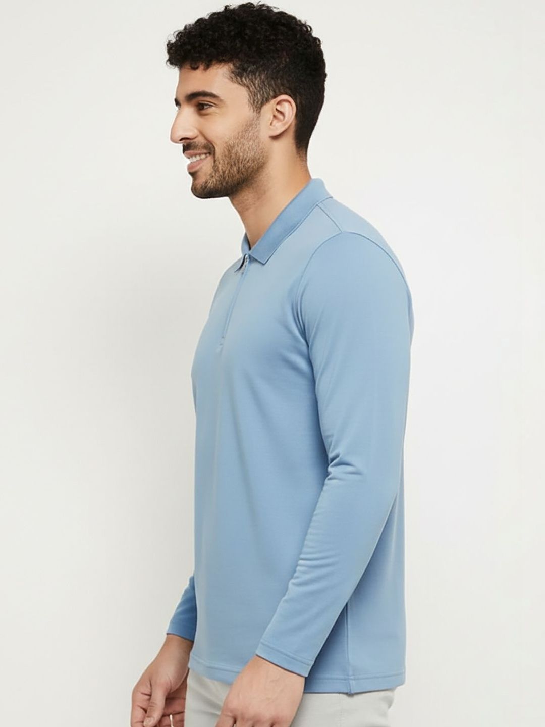 SZN Men Polo Collar T-shirt