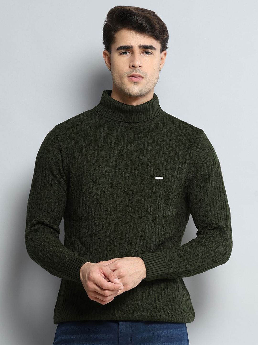 Cloak & Decker Men Woollen Pullover