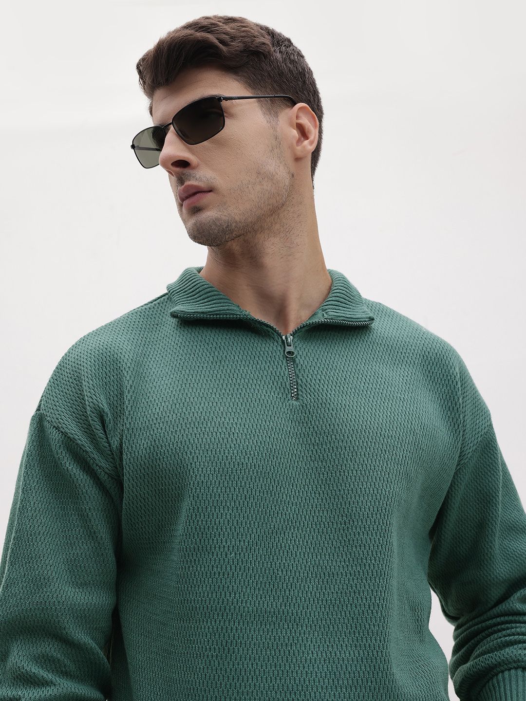 The Roadster Life Co. Mock Collar Pullover