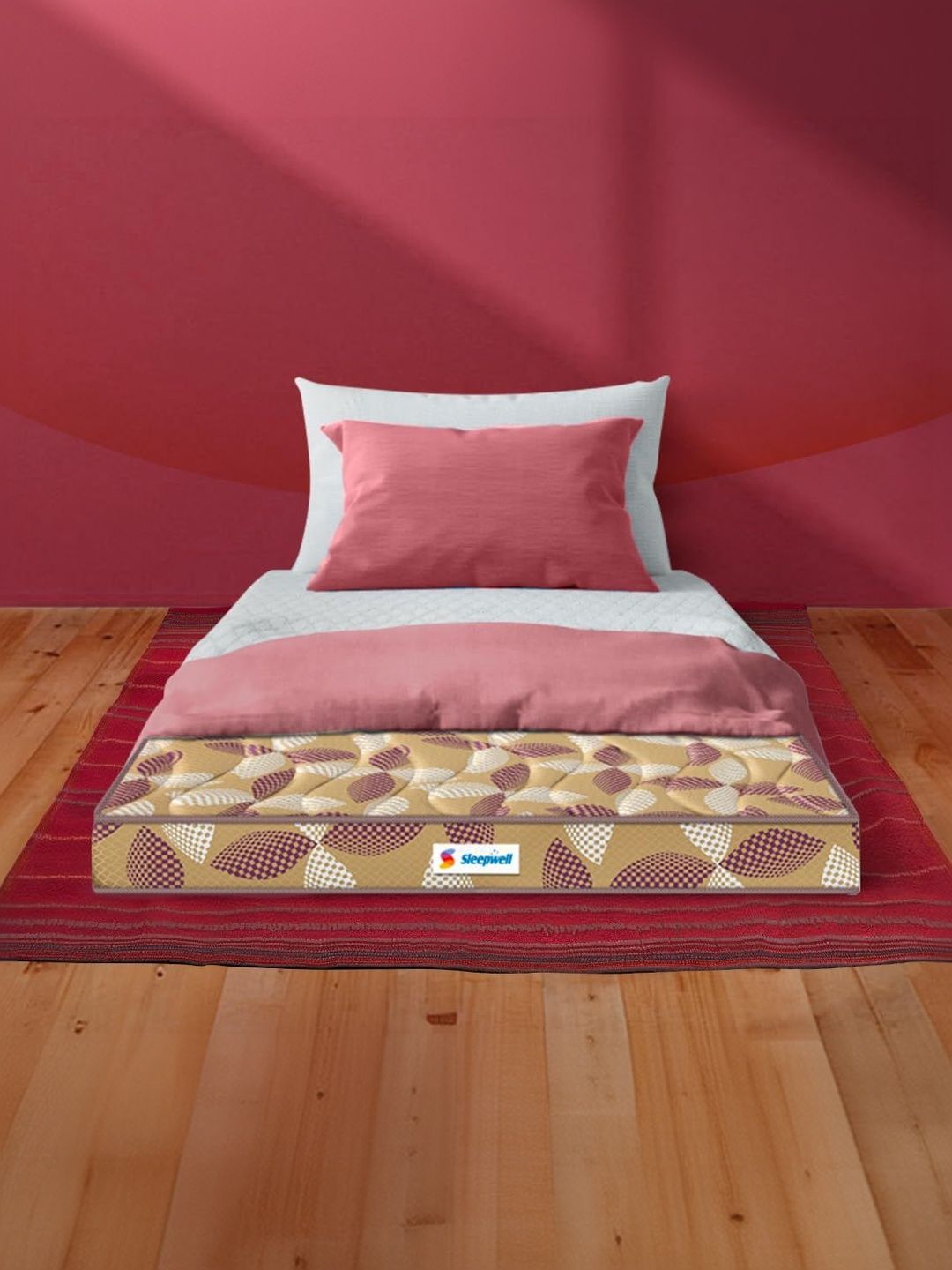Sleepwell Tarang Foldable Mattress Medium Firm Mattress (72X48X3 inch)