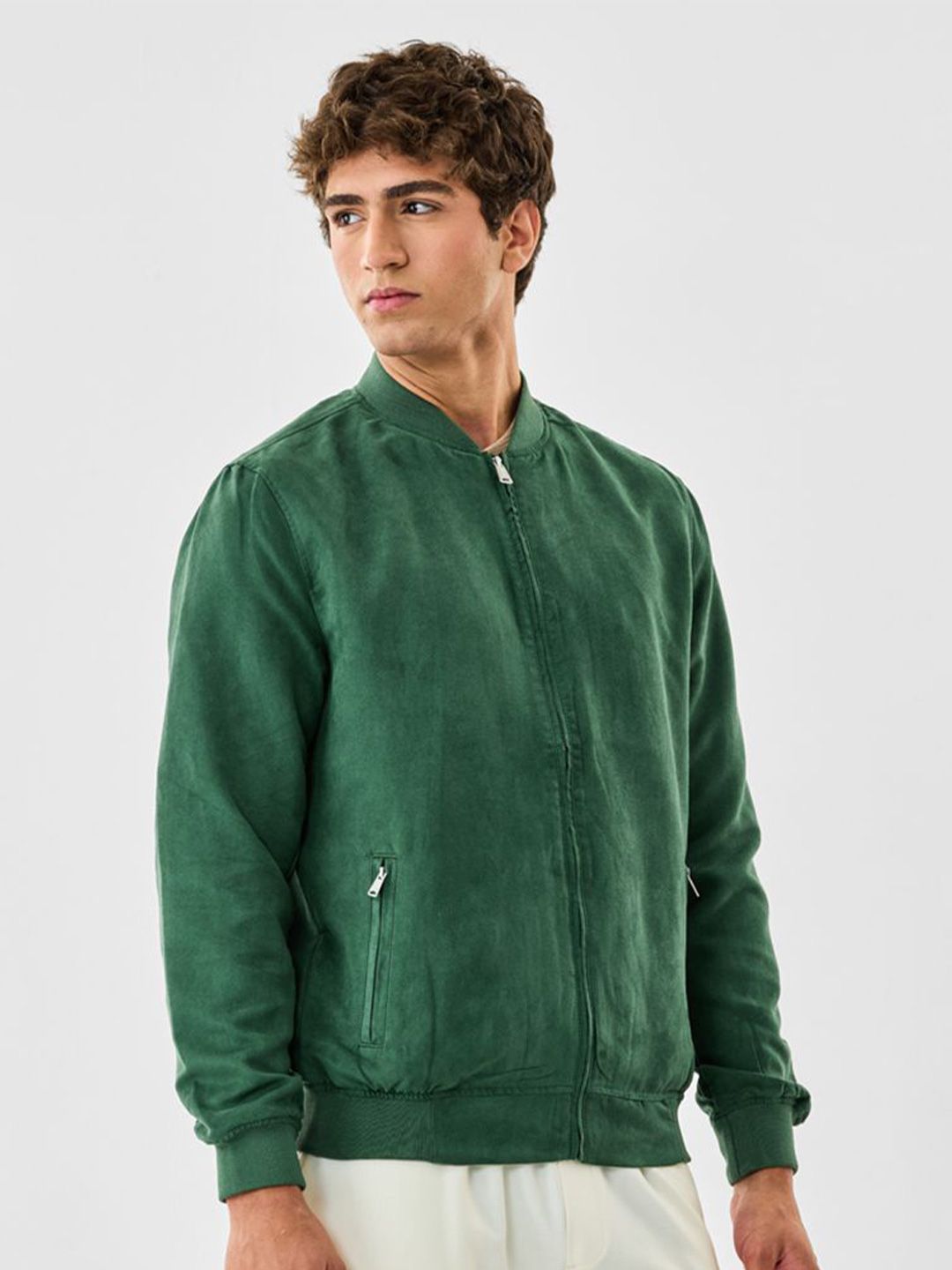 Snitch Olive Solid Jacket