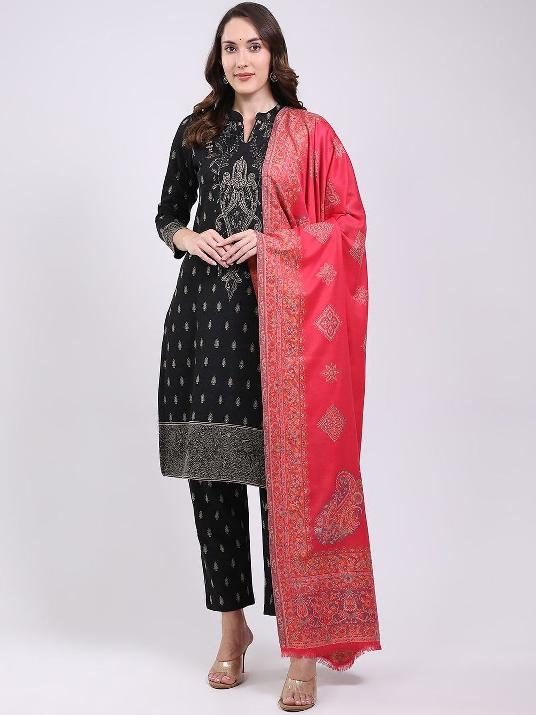 Monte Carlo Women Floral Printed Shawl