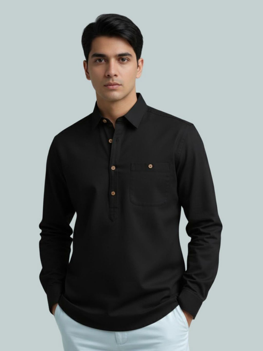 BHUVIKOO Men Kurta