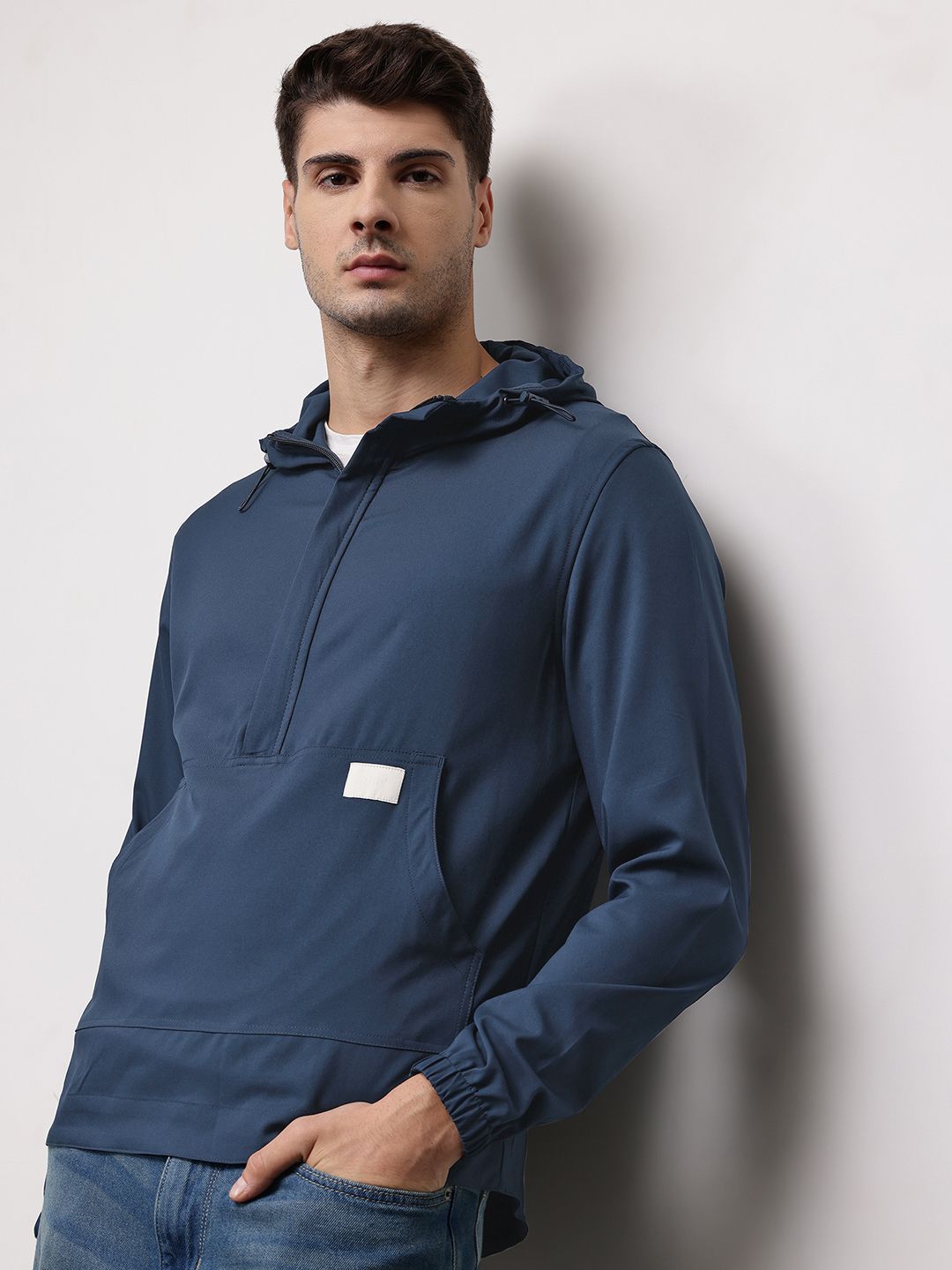 ether Mock Collar Tailored Jacket