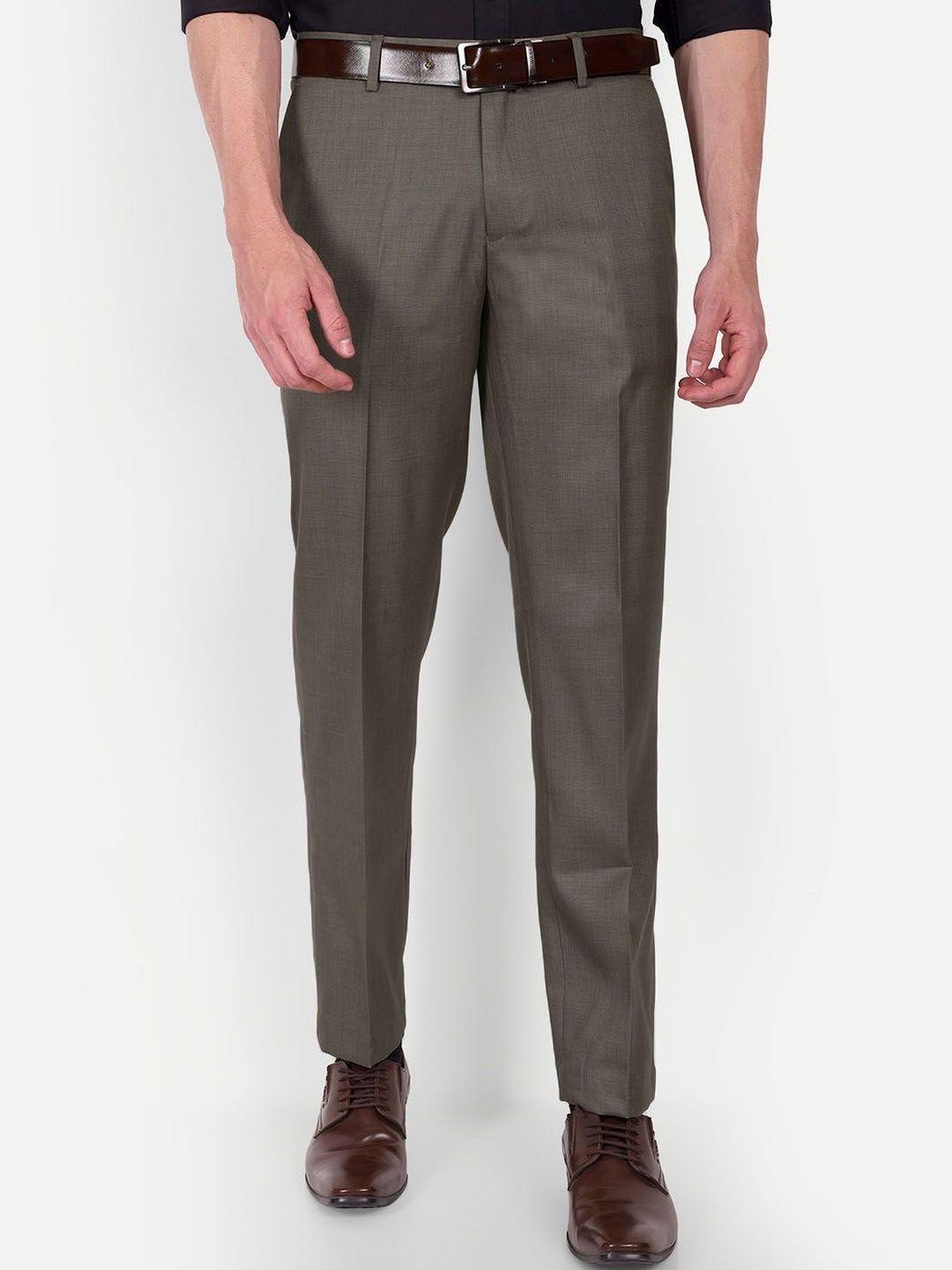 MANCREW Men Classic Wrinkle Free Trousers
