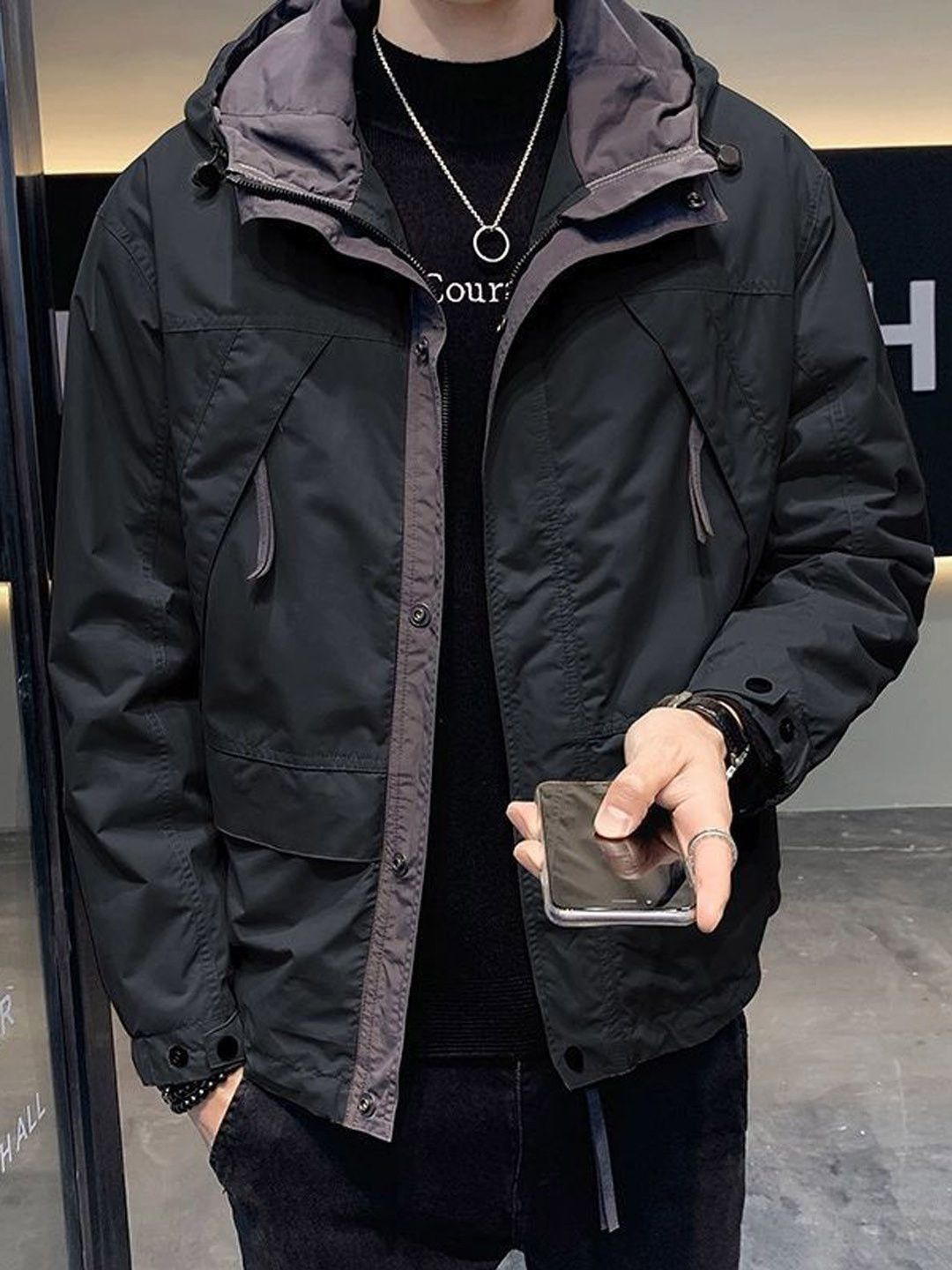 KPOP Men Puffer Jacket