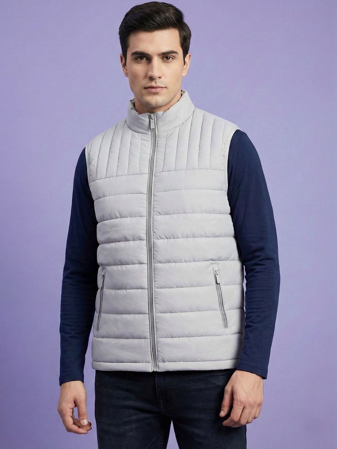AR-FIT Men Lightweight Bomber Jacket