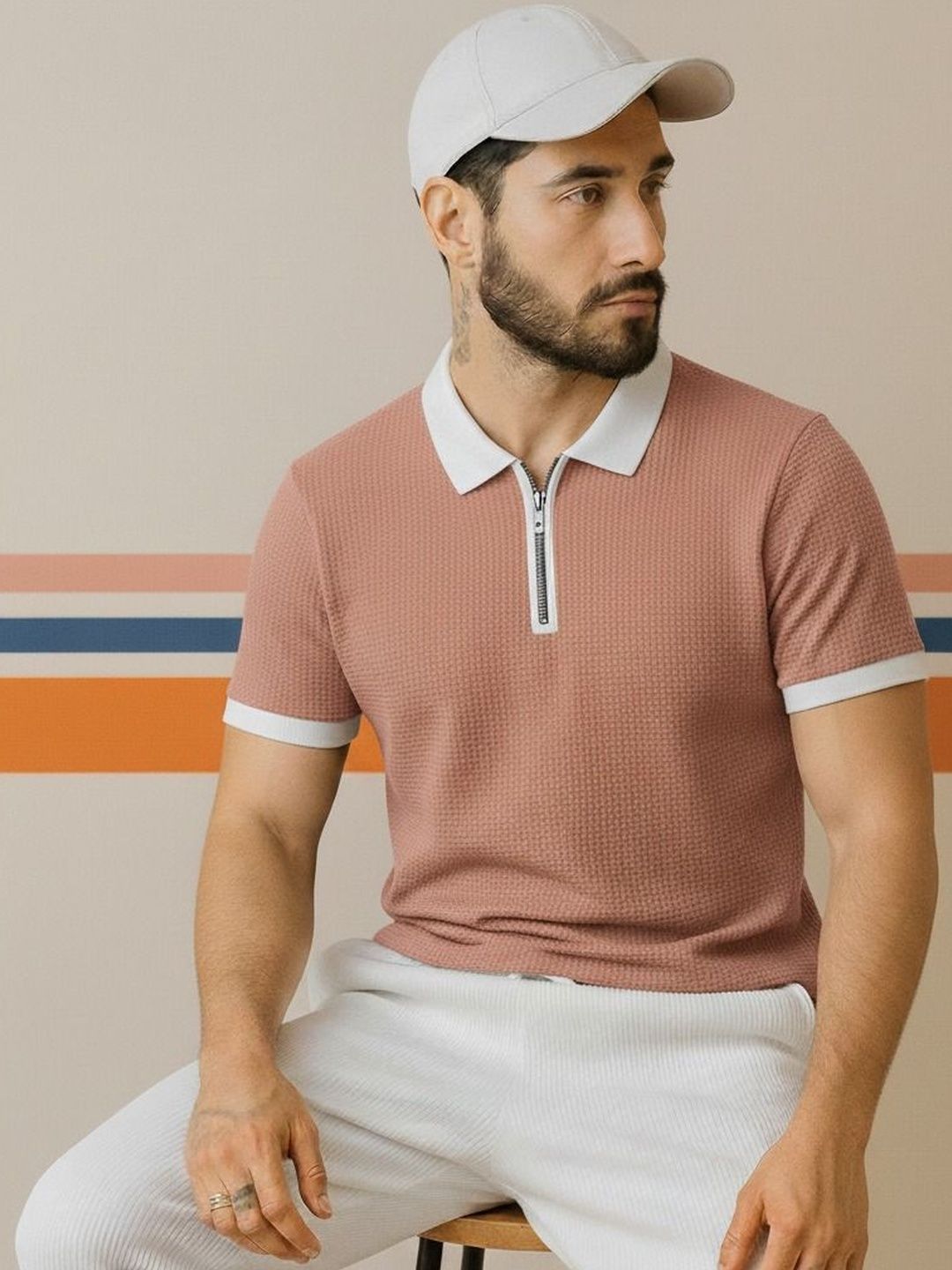 Try This Men Polo Collar 1 T-shirt