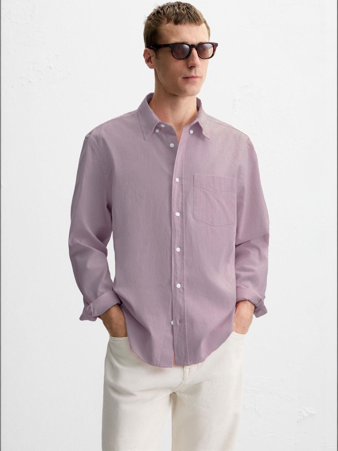MISCHIEF MONKEY Men Classic Casual Shirt