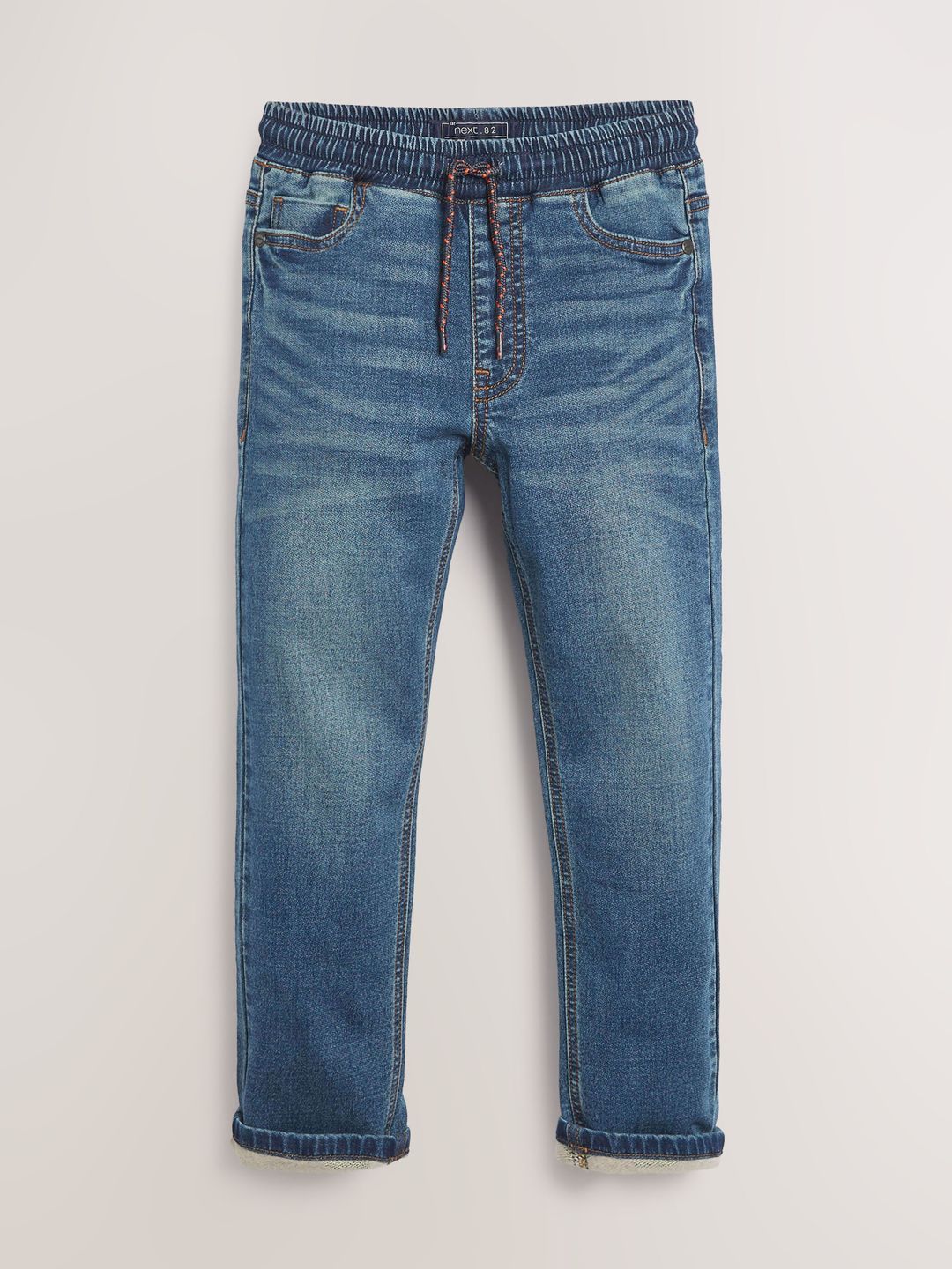 NEXT Boys Regular Fit Mid-Rise Light Fade Stretchable Jeans