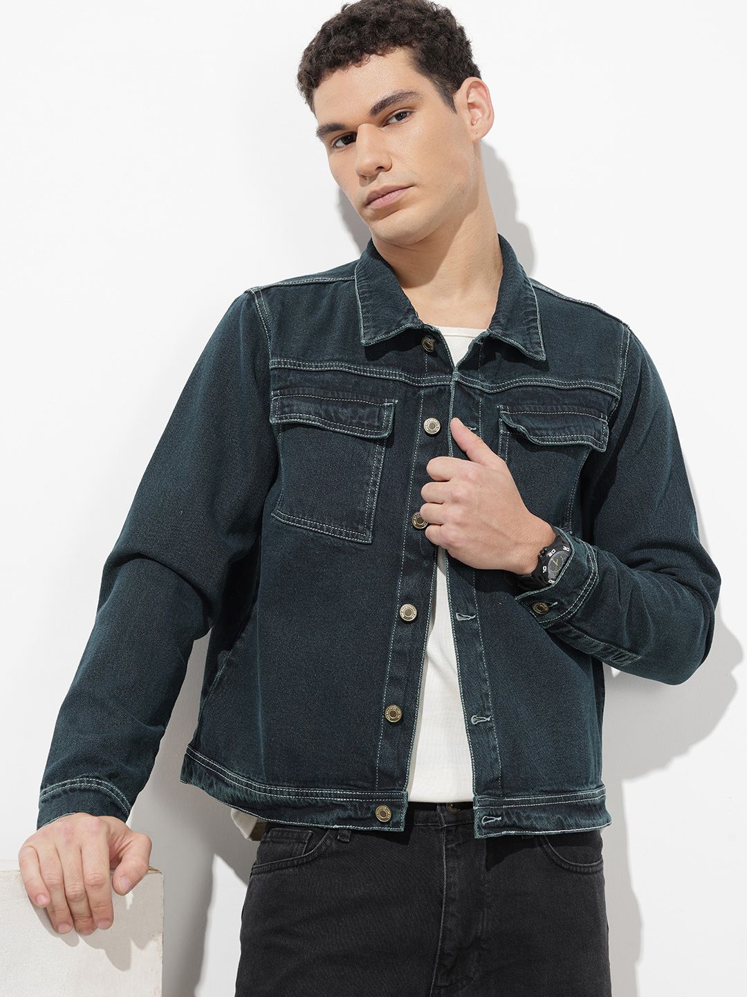 The Roadster Life Co. Pure Cotton Denim Jacket