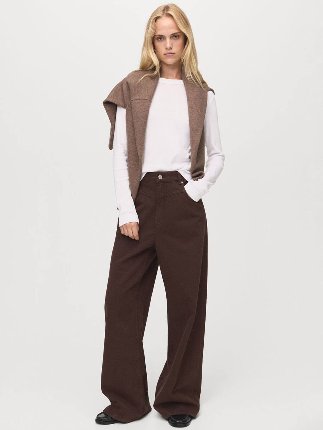 Mid-Rise Loose Fit jeans