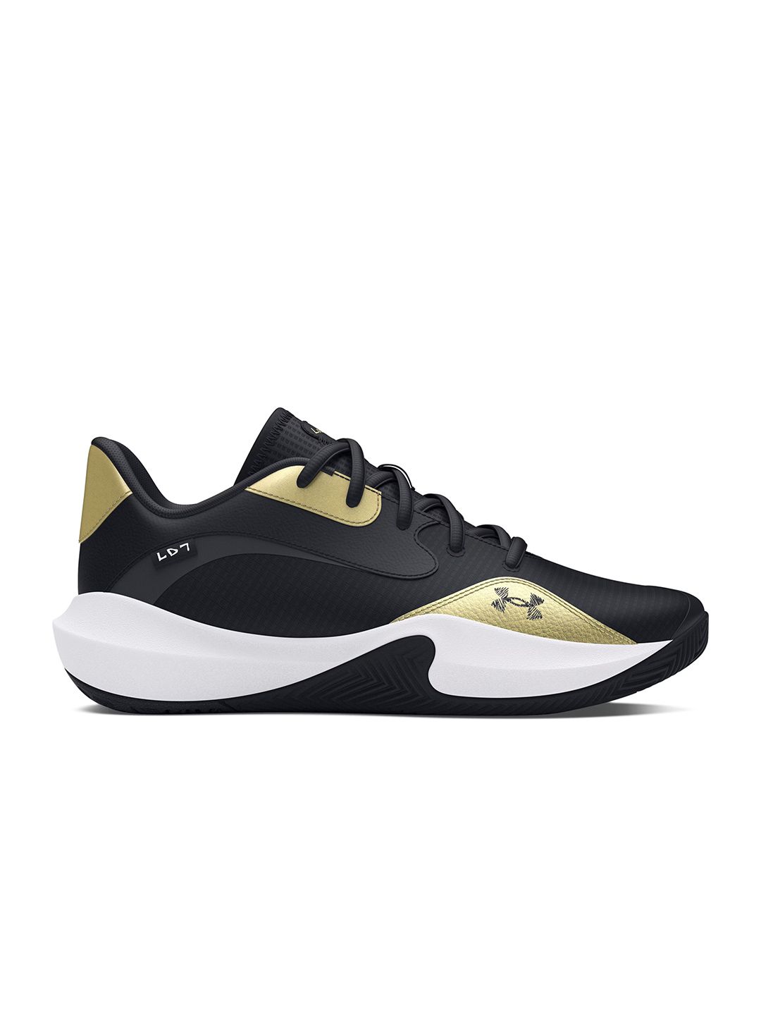 UNDER ARMOUR UNDER ARMOUR Men Lockdown 7 Low Leather Basketball Shoes