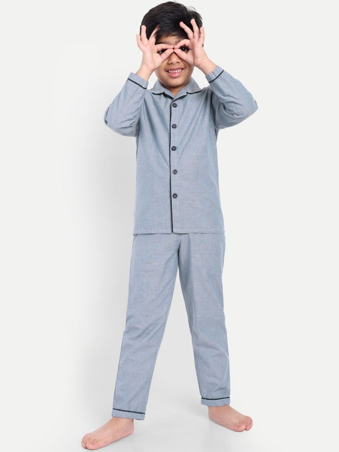Clt.s Unisex Kids Printed Night suit