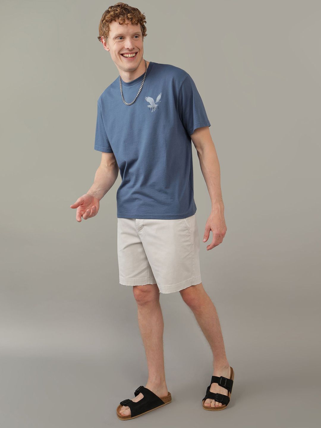 AMERICAN EAGLE OUTFITTERS Men Mid-Rise Regular Shorts