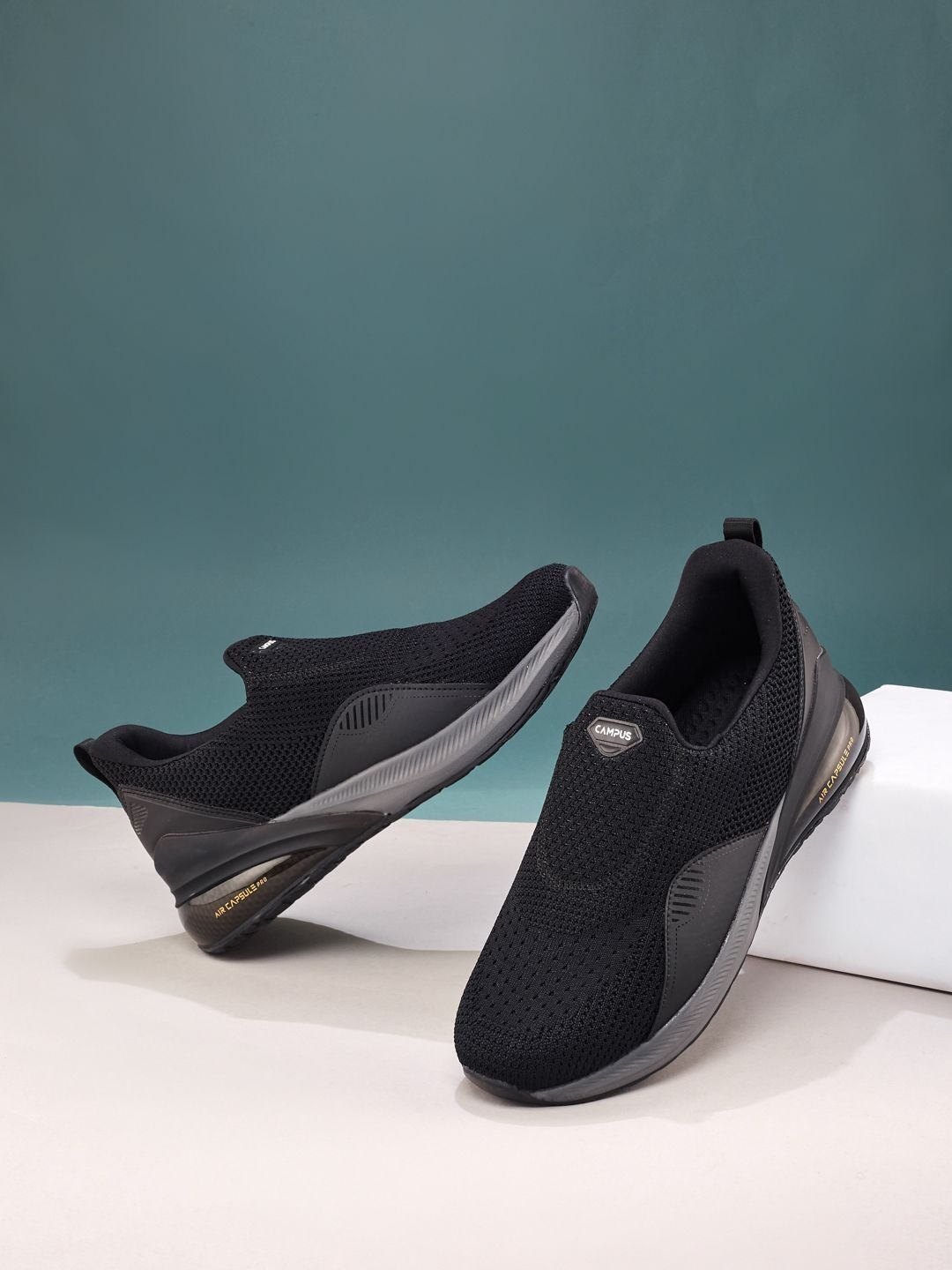Campus Crowd Gents Men Mesh Walking Non-Marking Shoes