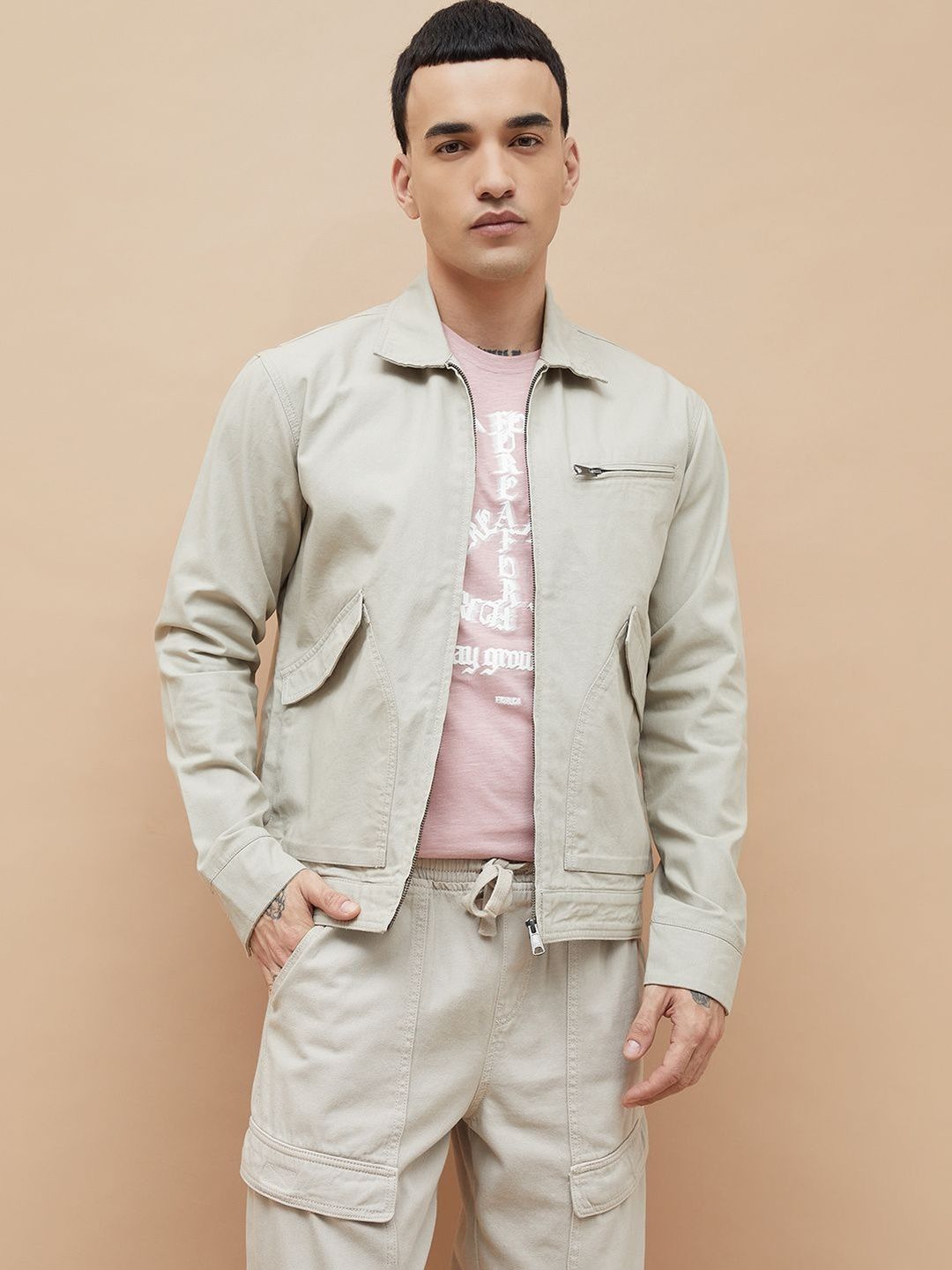 Forca by Lifestyle Men Woven Jacket