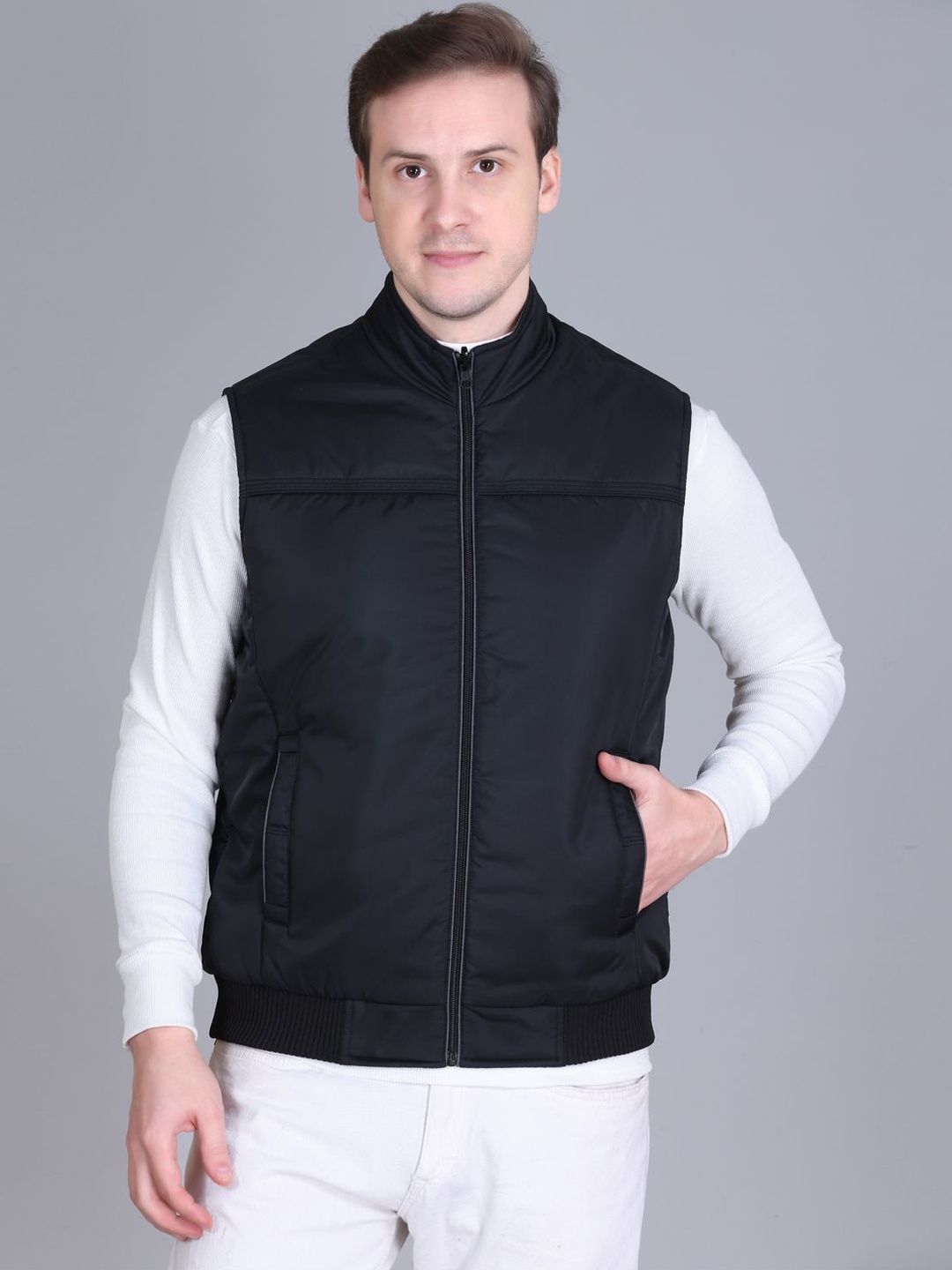 Rare Times Men Reversible Bomber Jacket