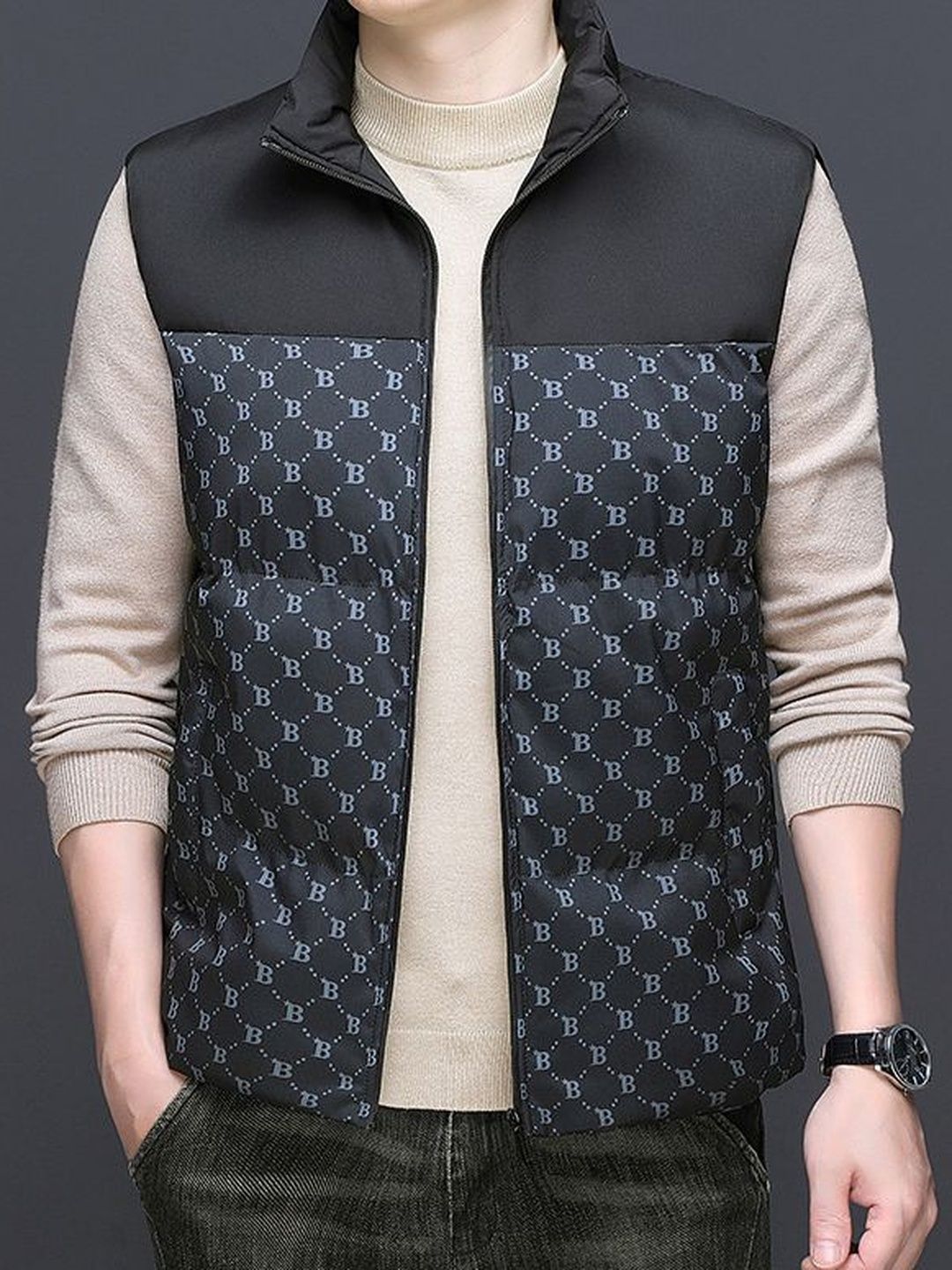 StyleCast x Revolte Colourblocked Tailored Jacket