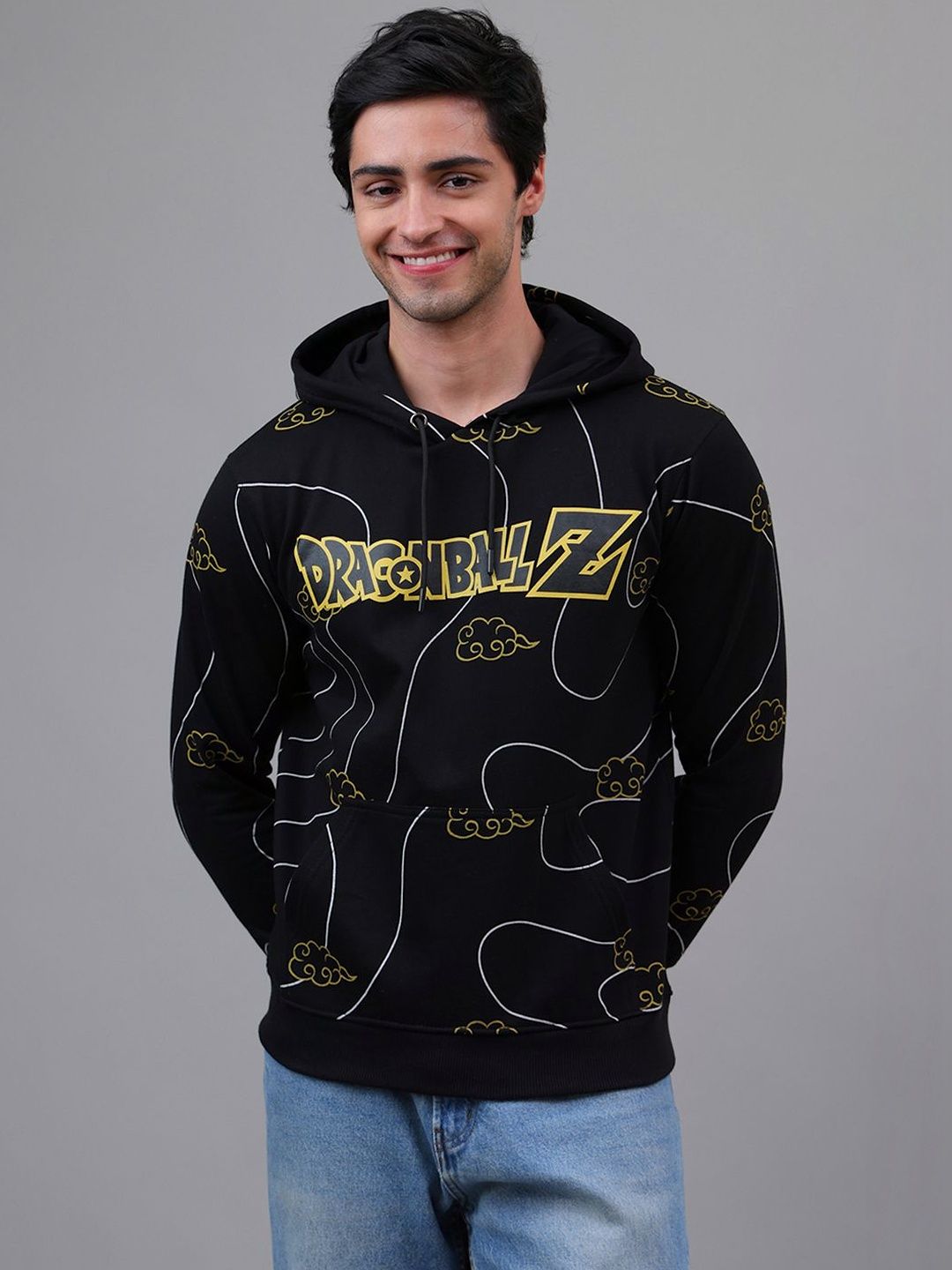 Free Authority Dragon Ball Z Printed Hooded Sweatshirts