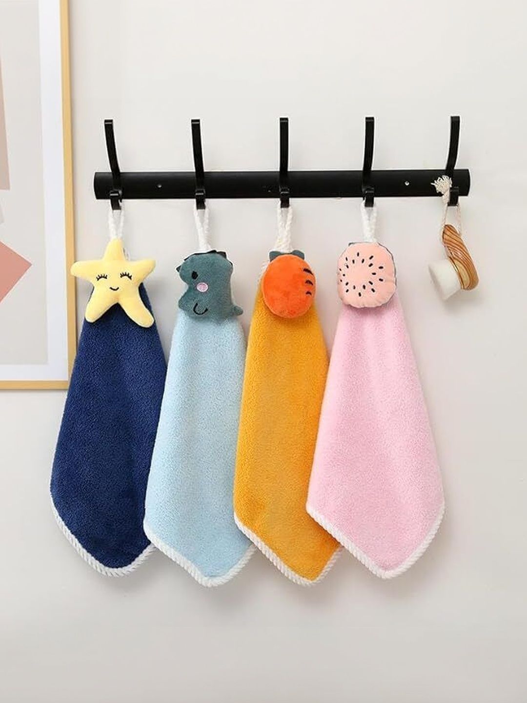 Reexplore Reexplore Set Of 4 350 GSM Microfiber Hand Towels
