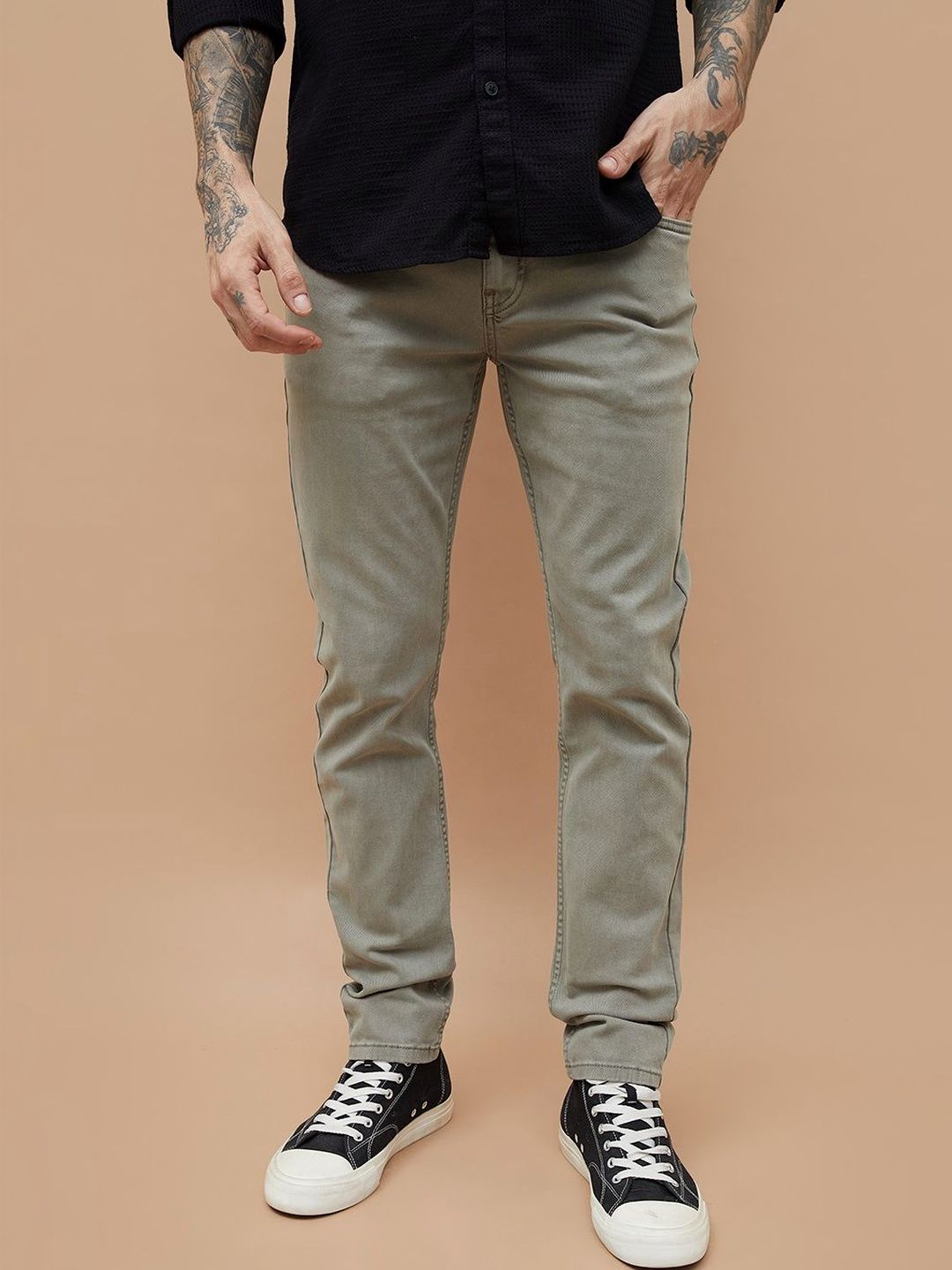 Fame Forever by Lifestyle Men Tapered Fit Trousers