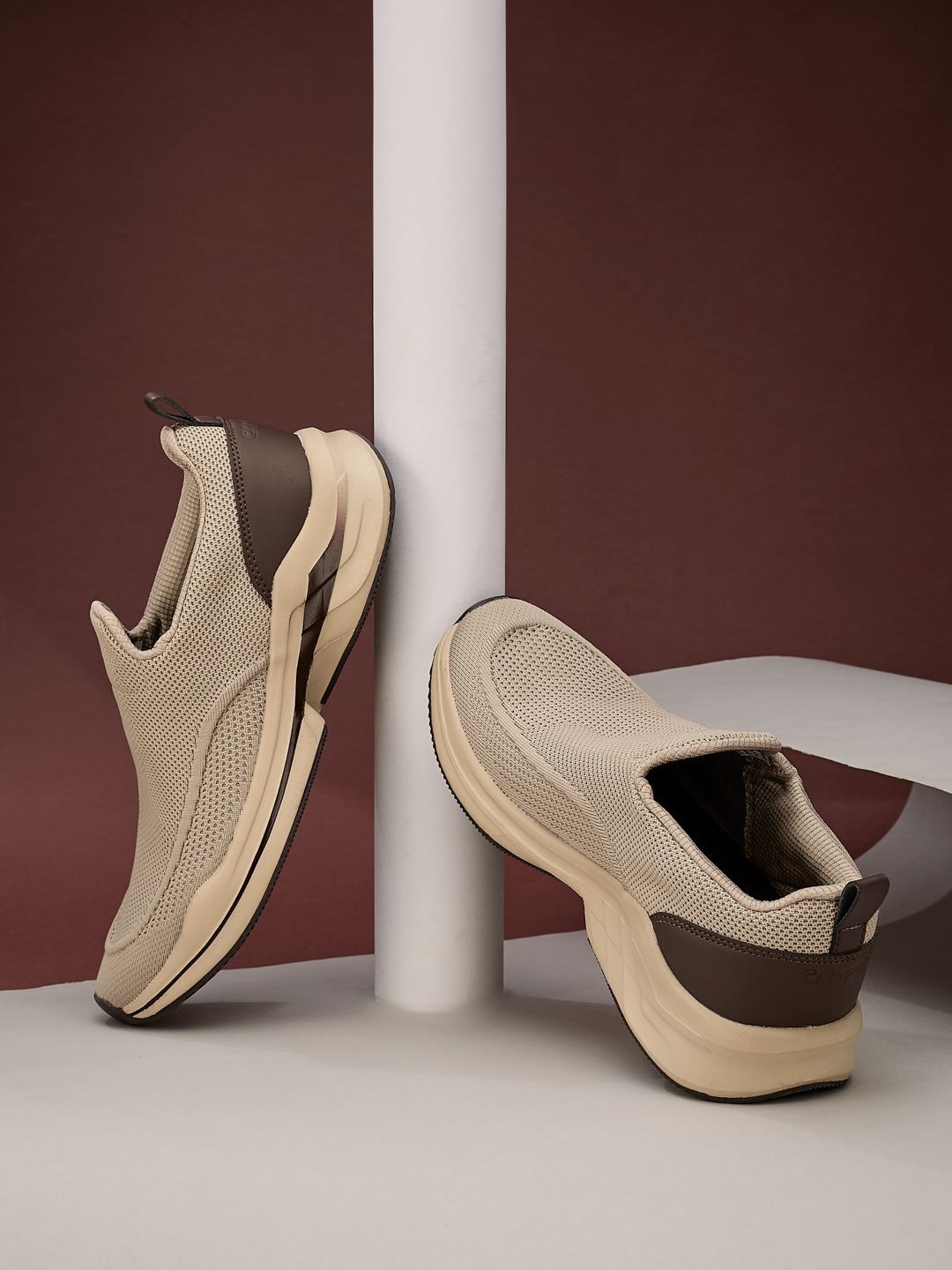Men Walking Shoes Campus REASON Men Mesh Walking Non-Marking Shoes
