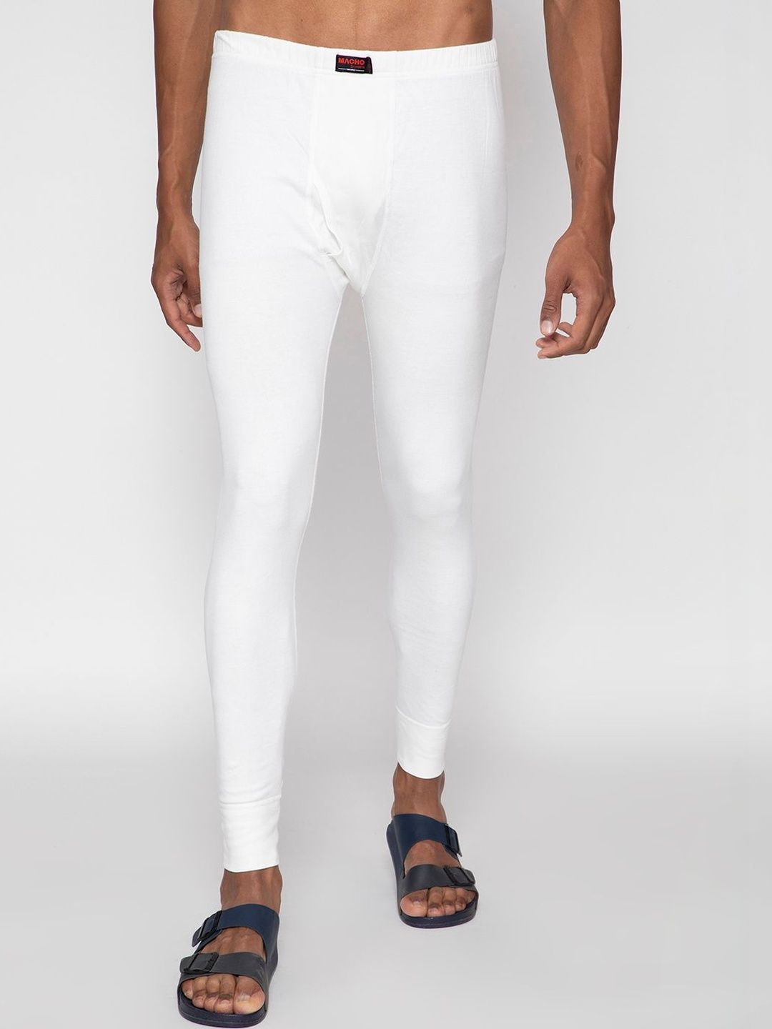 MACHO Sporto Ultima Plus Men Solid Mid-Rise Thermal Bottoms