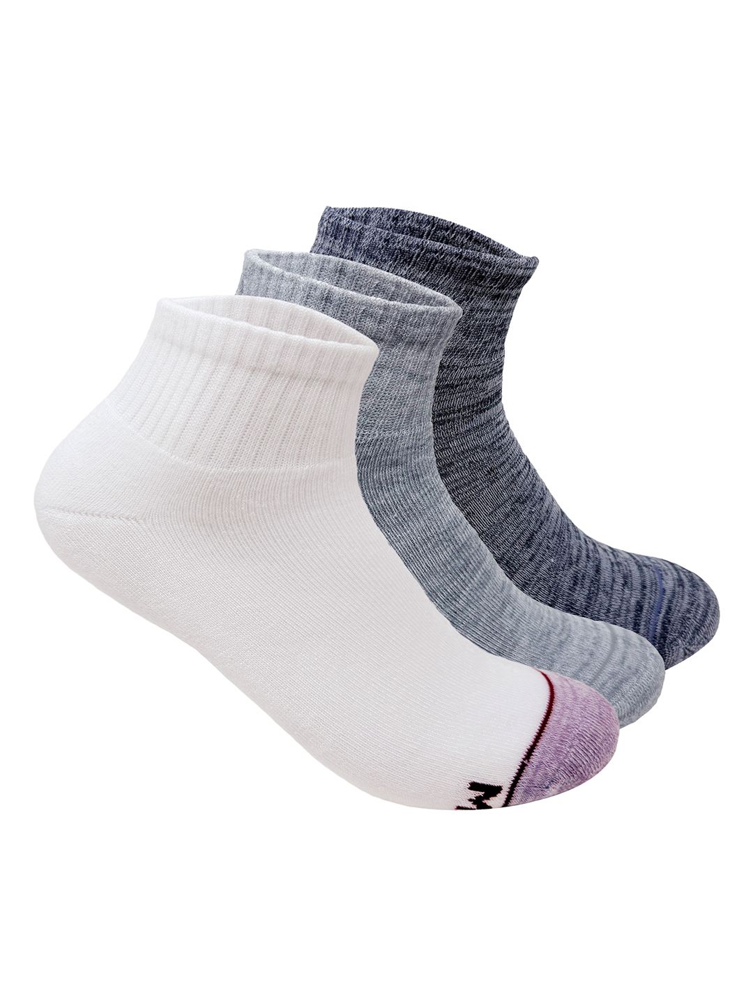 Mint & Oak Men Pack Of 3 Ankle Length Socks