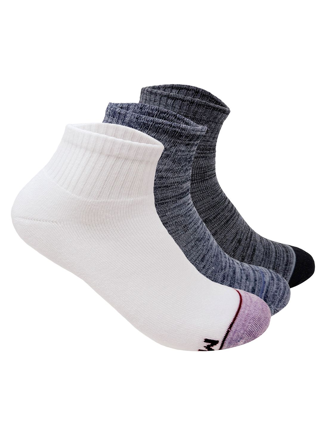 Mint & Oak Men Pack Of 3 Ankle-Length Socks