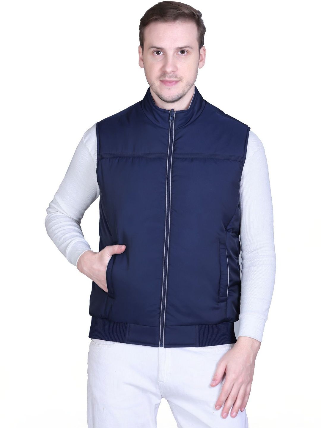 Rare Times Men Lightweight Puffer Jacket