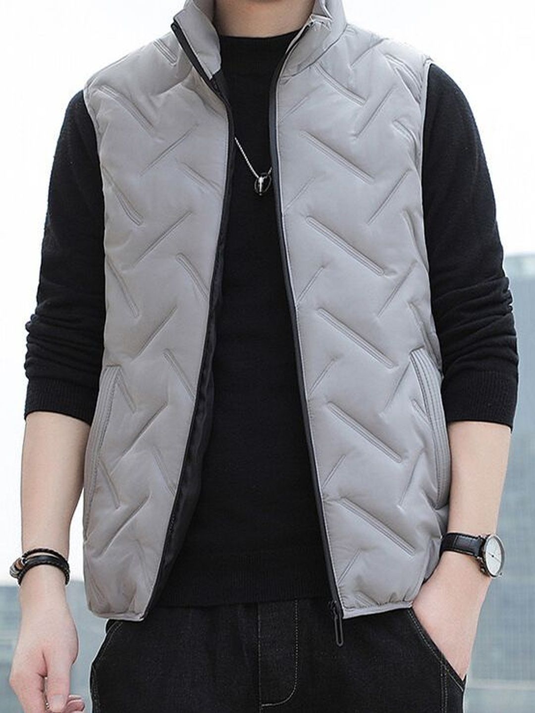 StyleCast x Revolte StyleCast x Revolte Stand Collar Puffer Jacket