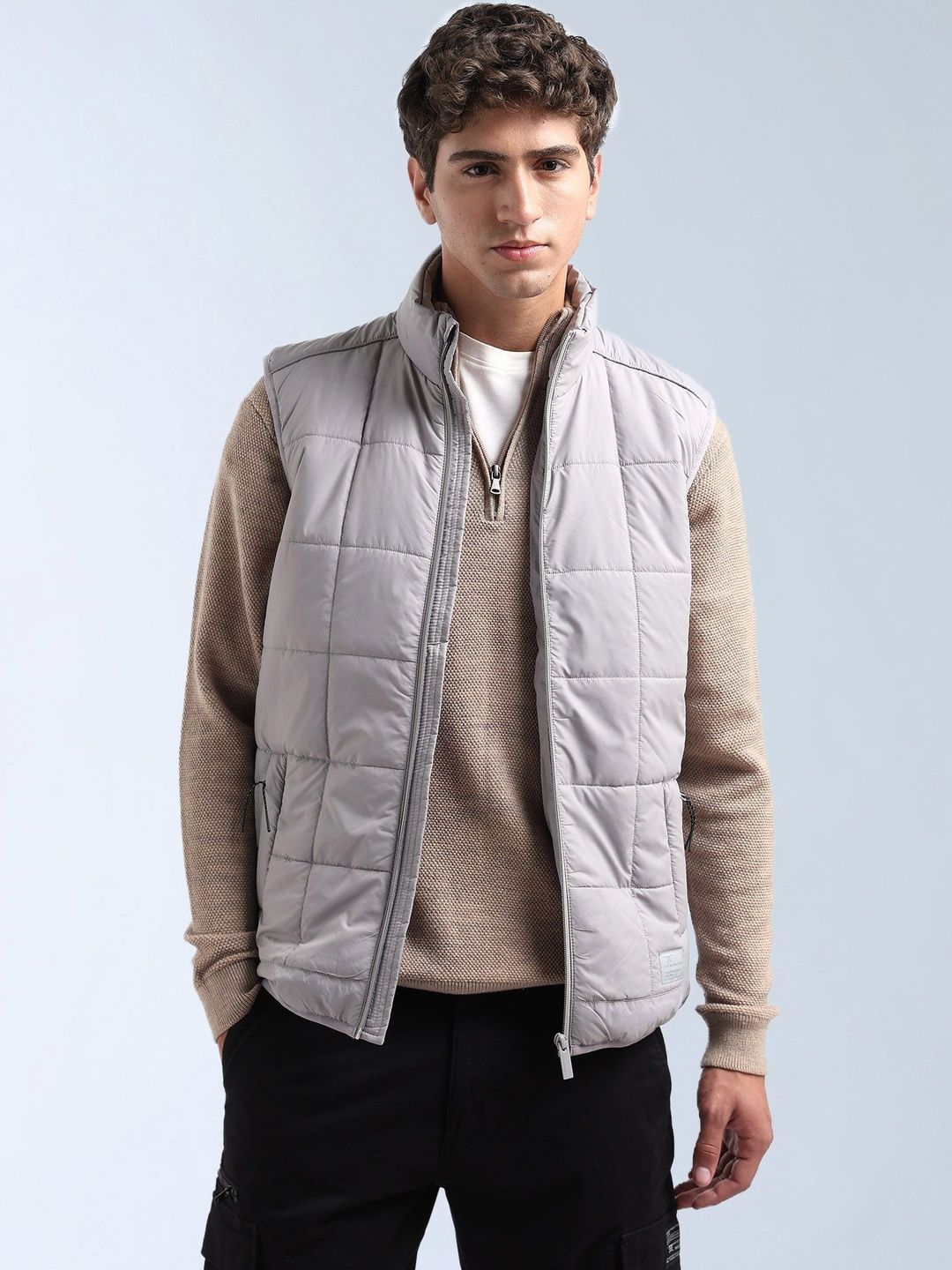 Flying Machine Men Lightweight Puffer Jacket