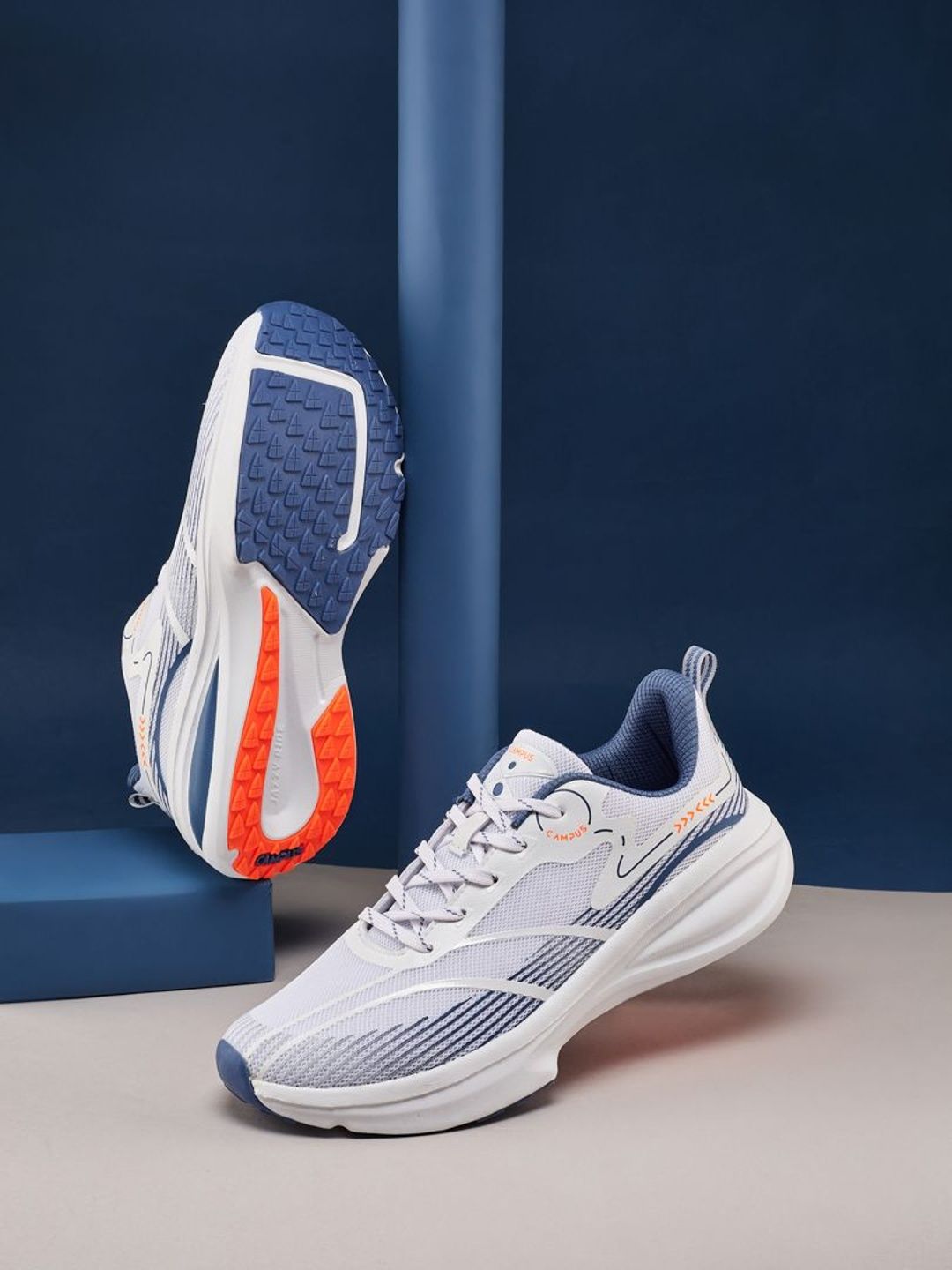 Campus GLITCH Men Mesh Running Sports Shoes
