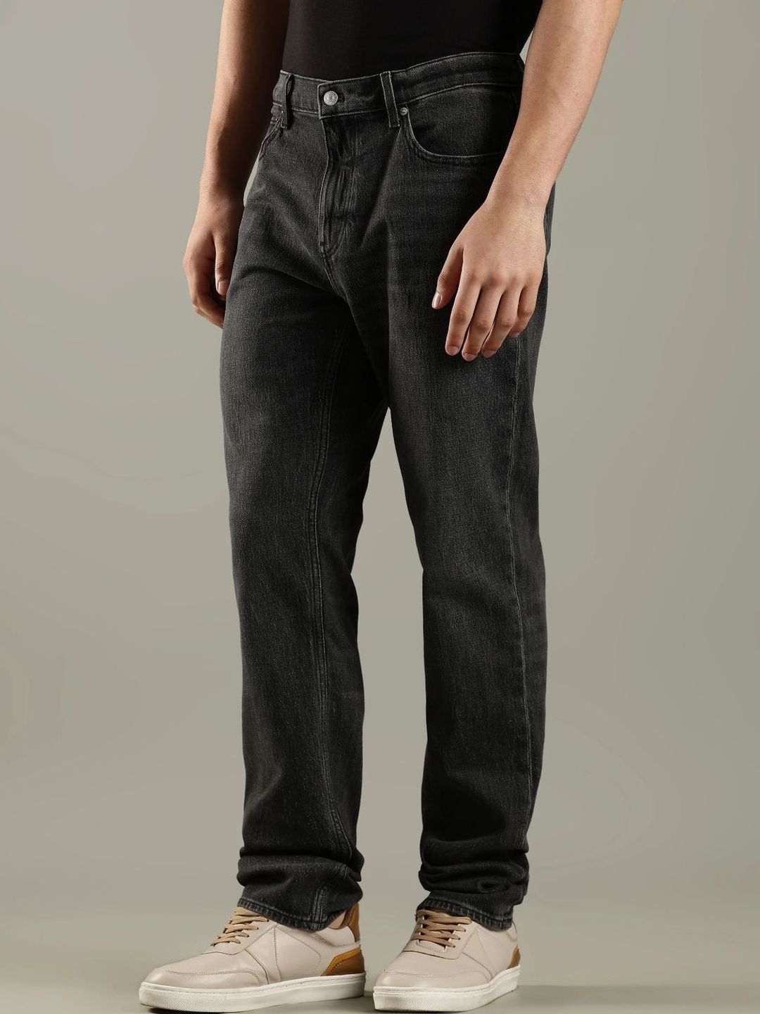 Slim Fit Mid-Rise Light Fade Jeans