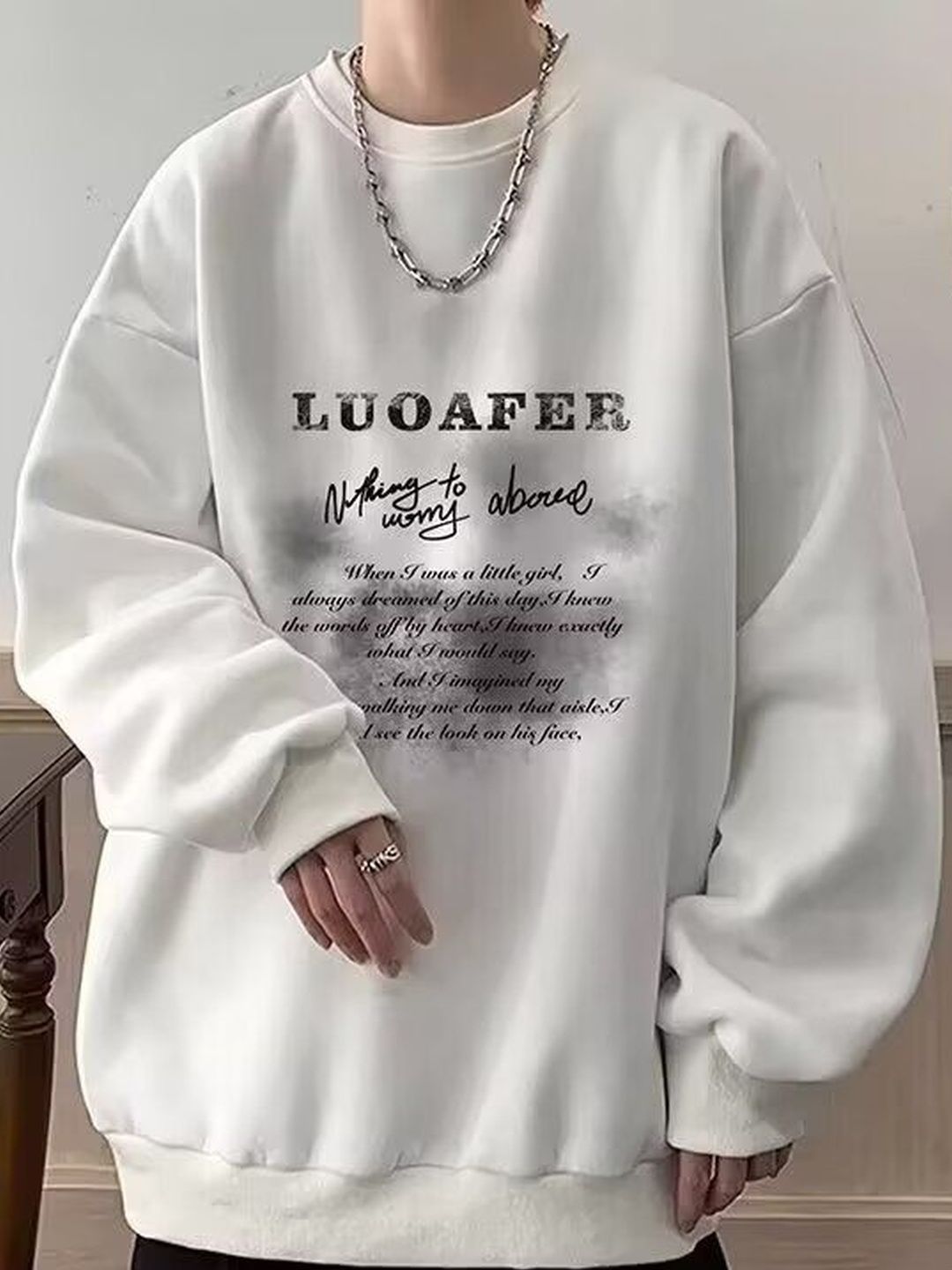 StyleCast x Revolte Men Printed Sweatshirt