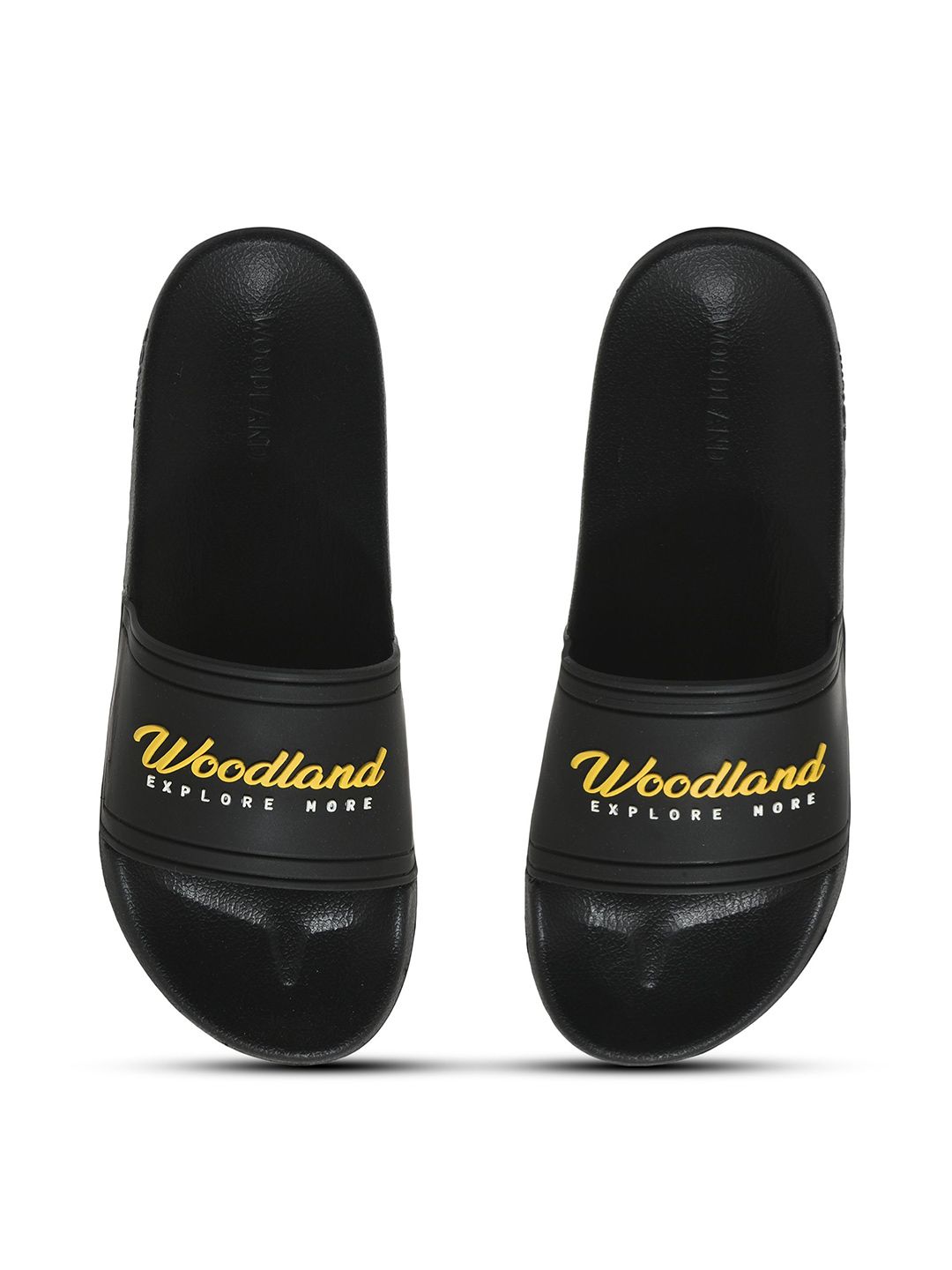 Woodland Men Self Design Sliders Flip Flops