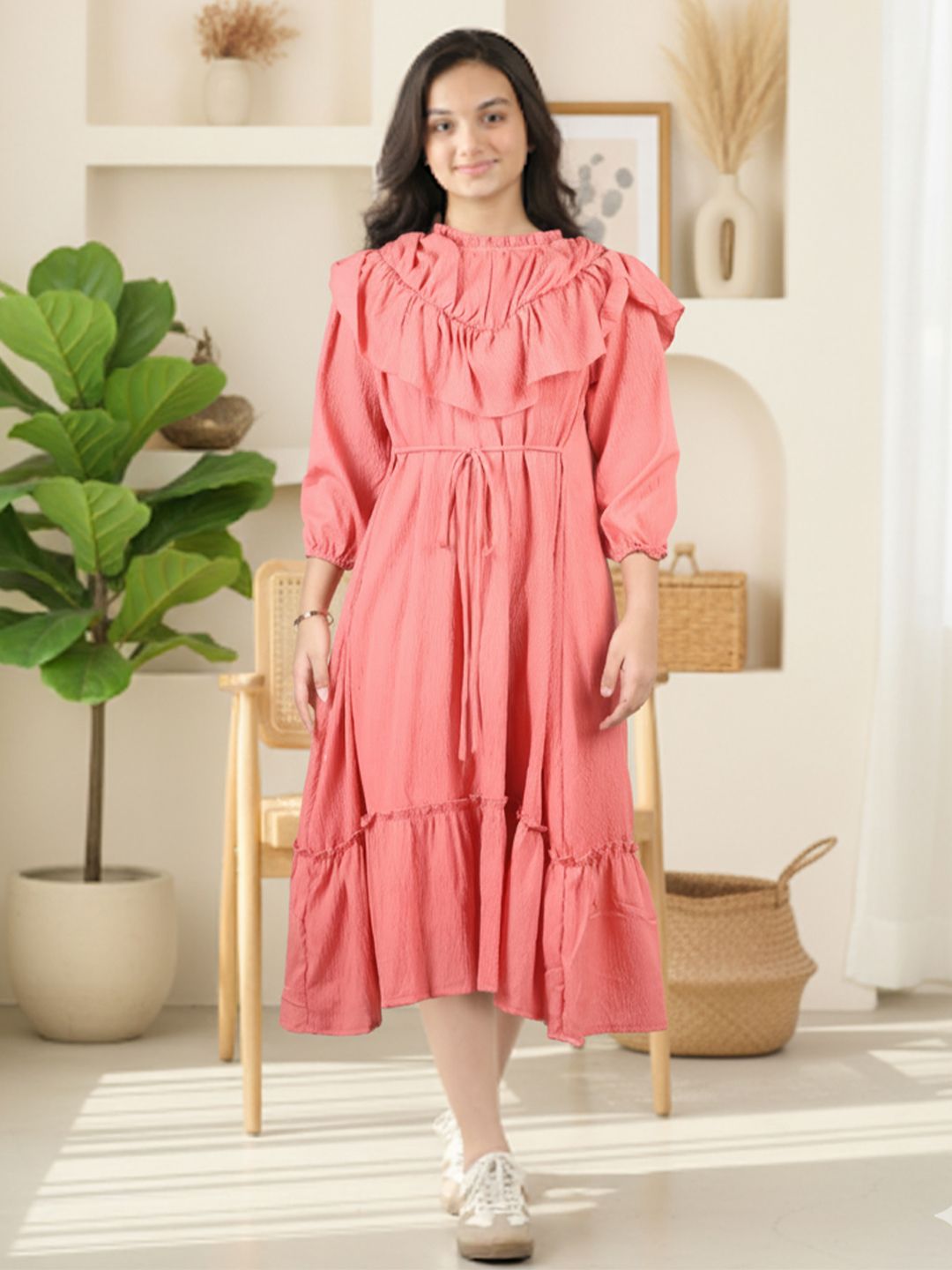 ワンピース misha&puff ruffle tunic dress Lake 5y Baby Clothes | Kids Clothes | Adult Clothes | Misha & Puff