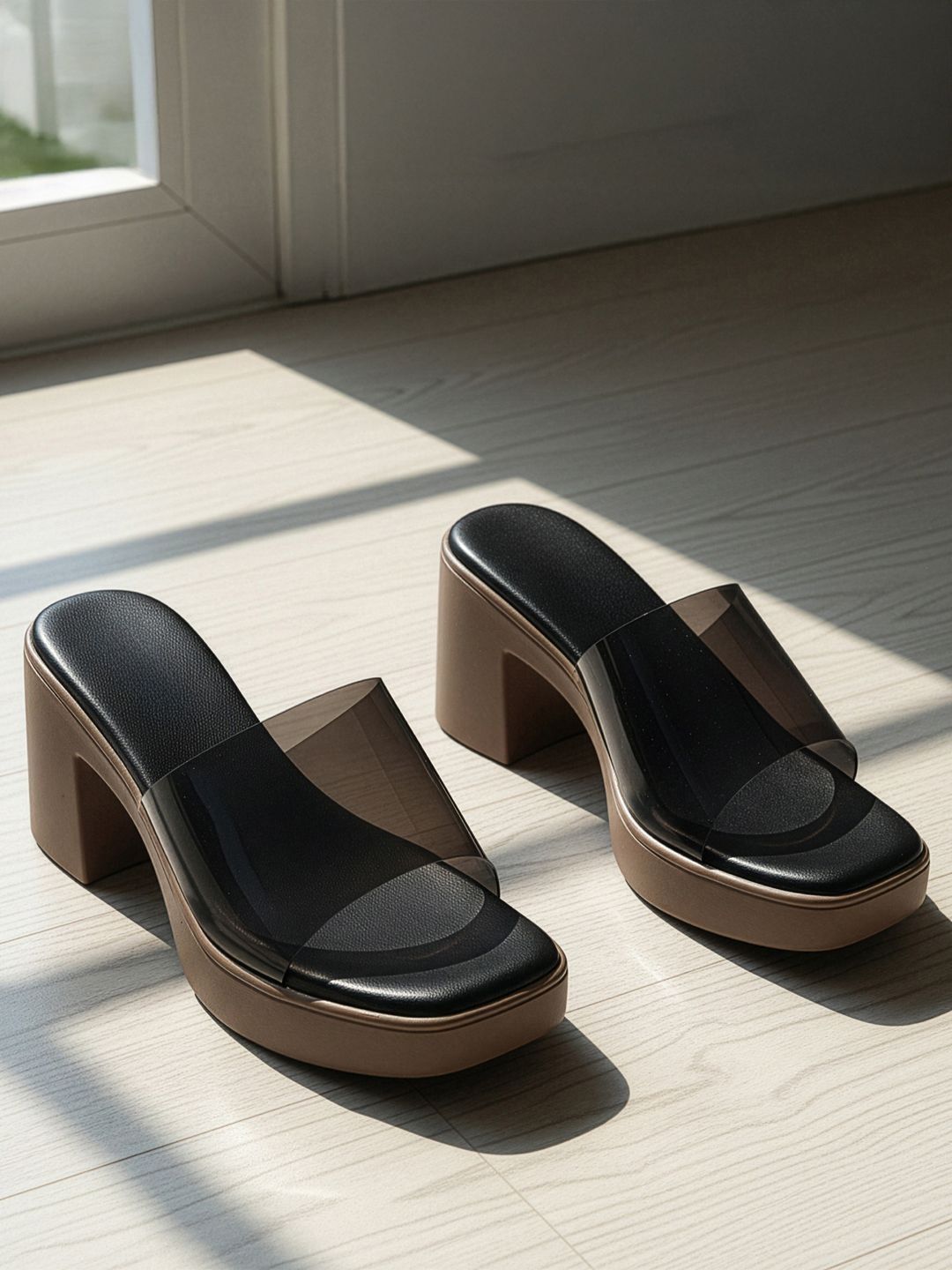 Try Me Try Me Women Open Toe Block Heel Sandals