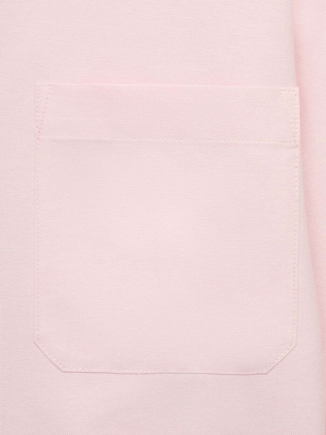 Spread Collar Casual Shirt