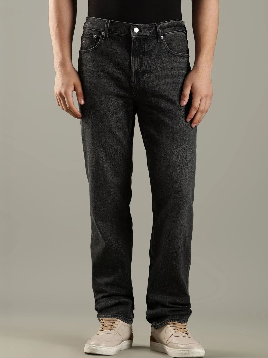Slim Fit Mid-Rise Light Fade Jeans