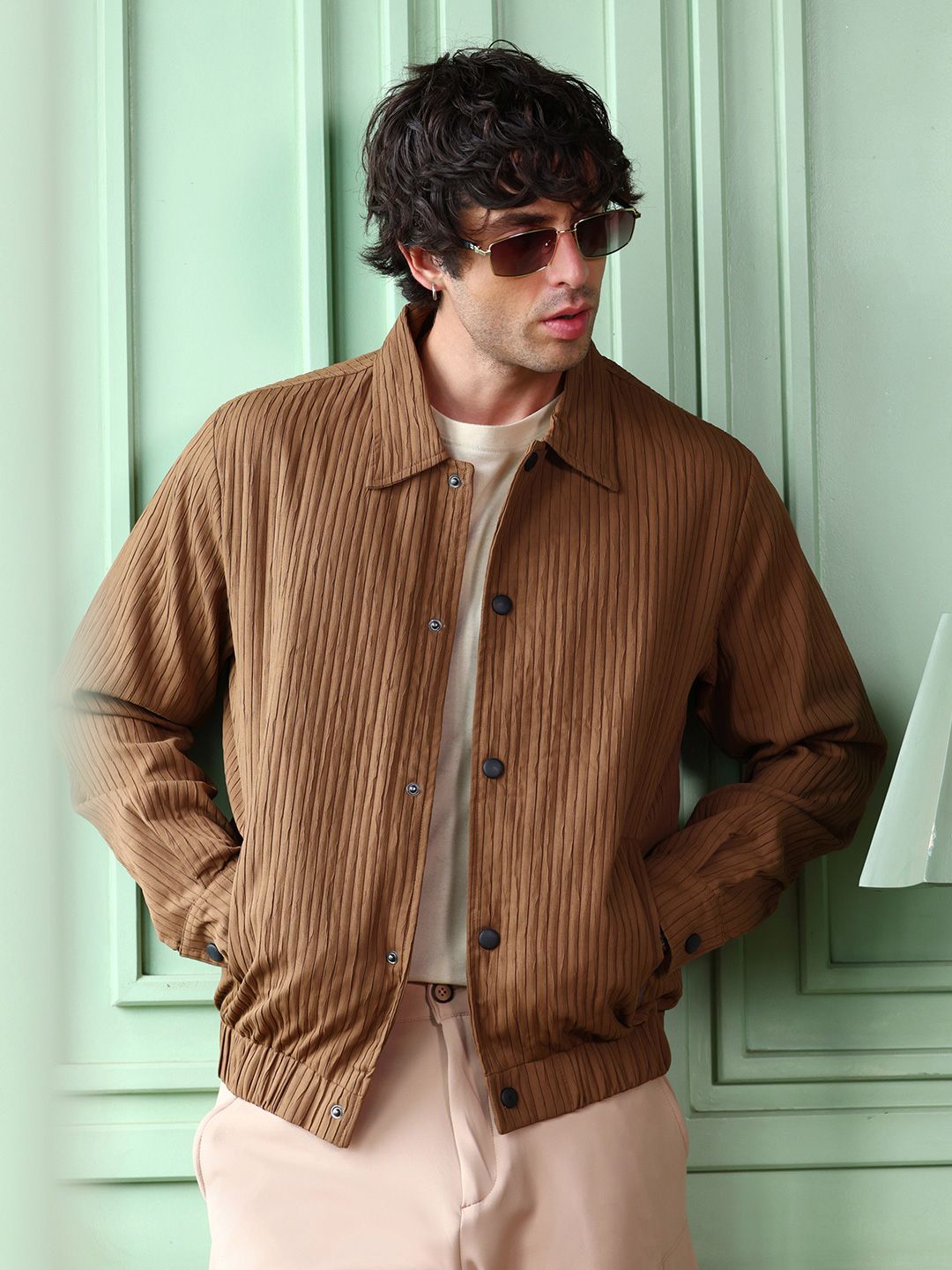 CAHOOT Spread Collar Lightweight Bomber Jacket