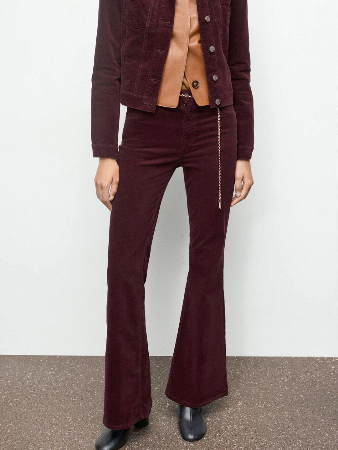 Bootcut Mid-Rise Stretchable Jeans