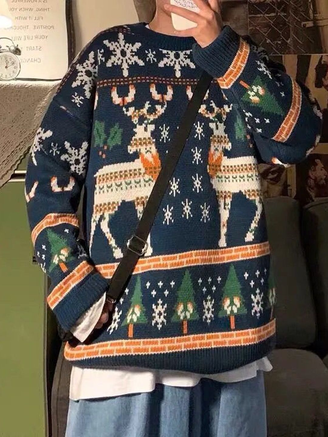 StyleCast x Revolte Men Printed Pullover