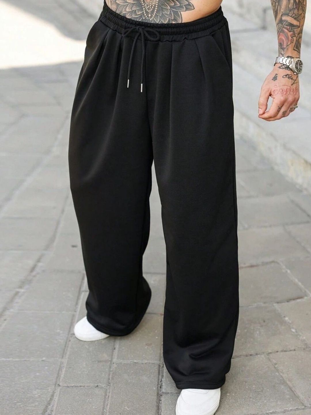 Cloth N code Men Solid Loose Fit Track Pant