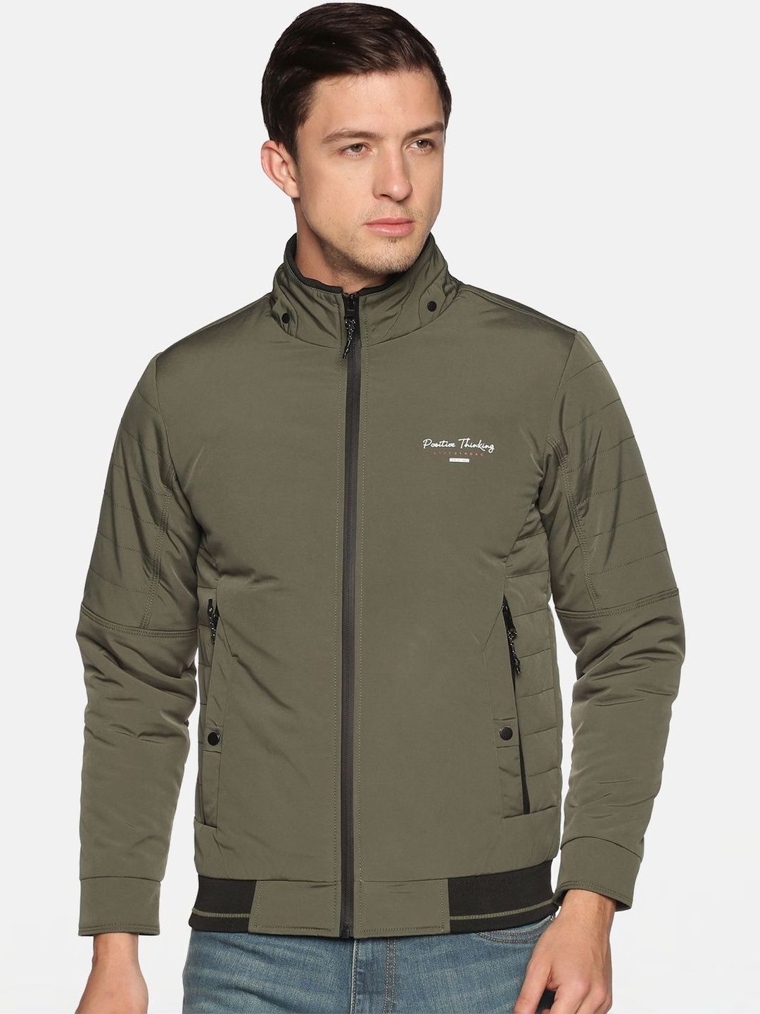 SHOWOFFFF Men Windcheater Puffer Jacket