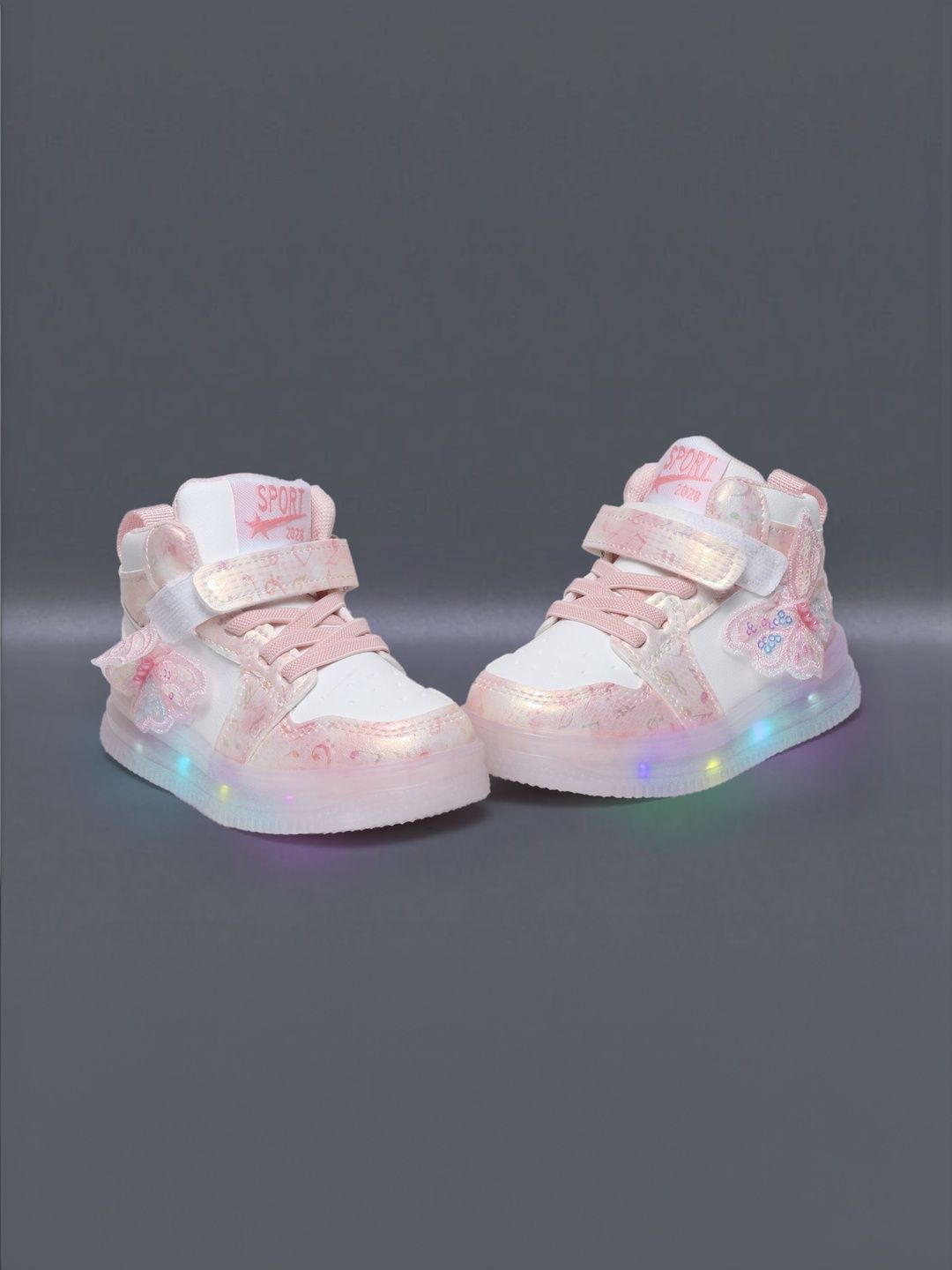 BAESD Girls Printed Everyday Sneakers
