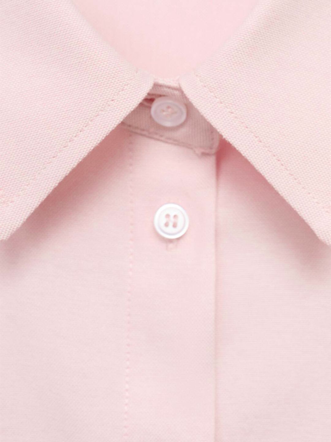 Spread Collar Casual Shirt