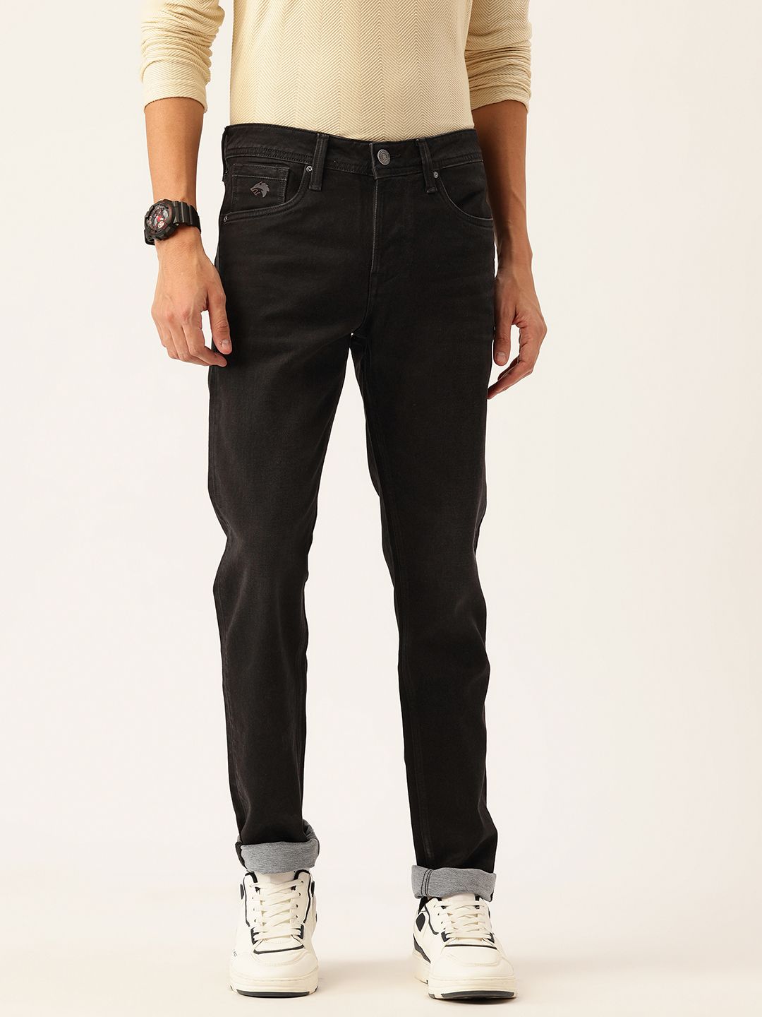Integriti Men Skinny Fit Mid-Rise Stretchable Jeans