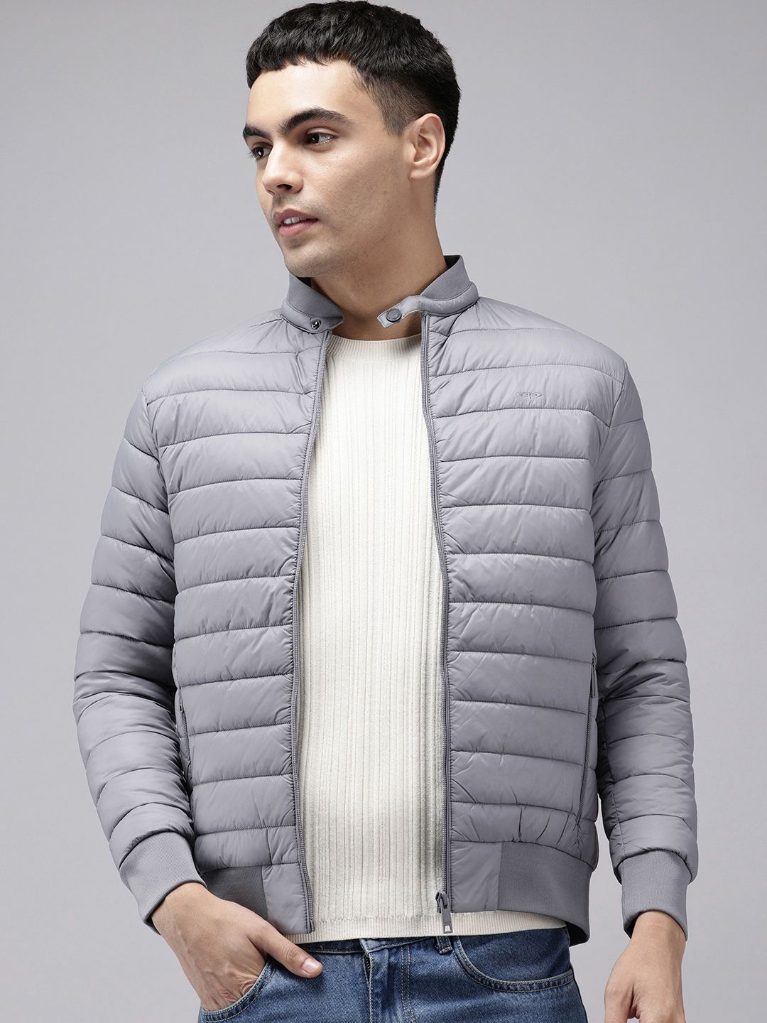 ColorPlus Double Collar Padded Jacket
